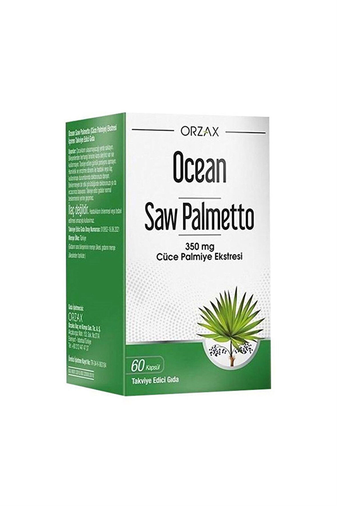Ocean Saw Palmetto 350 mg 60 Kapsül
