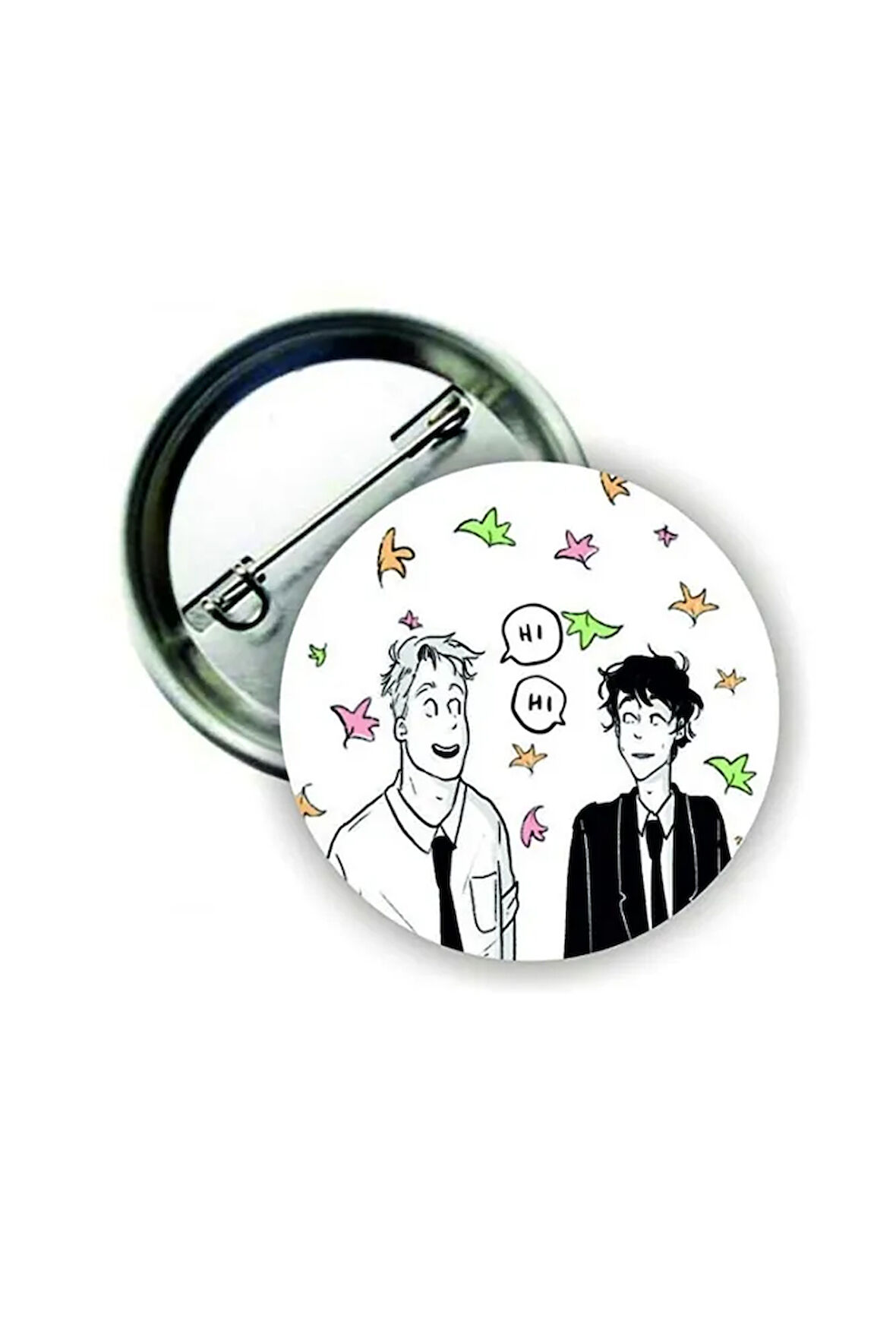 Heartstopper / Kalp Çarpıntısı Buton Rozet