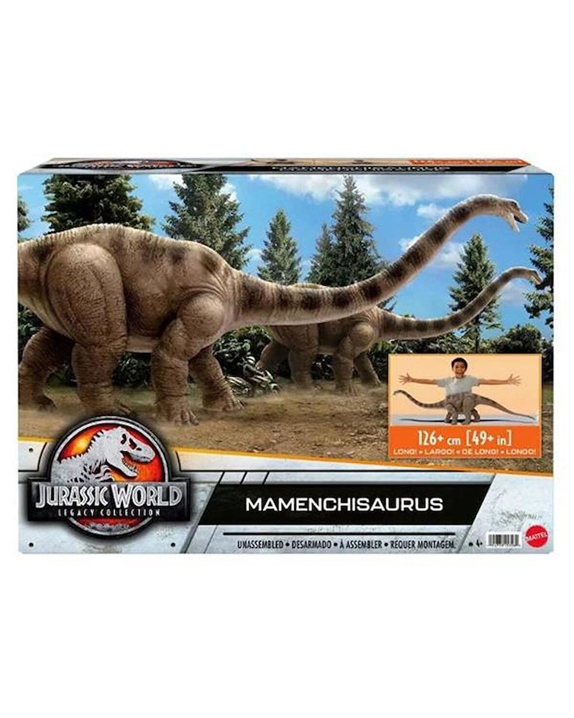 Jurassic World Legacy Serisi Mamenchisaurus Koleksiyon Figürü HNY79