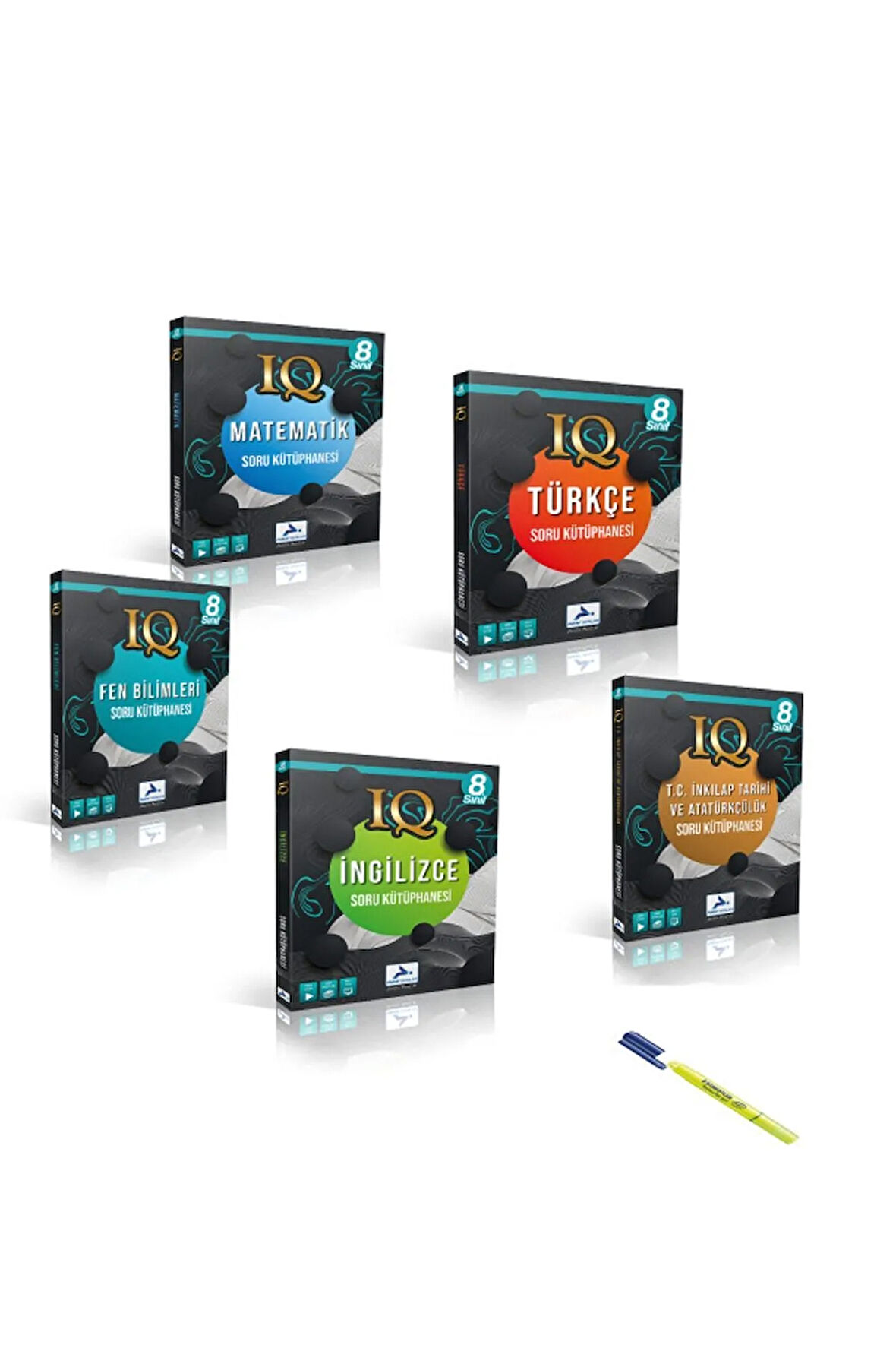 Prf Paraf Yayınları Paraf 8.sınıf Iq Serisi Full Set + Kalem Hediyeli