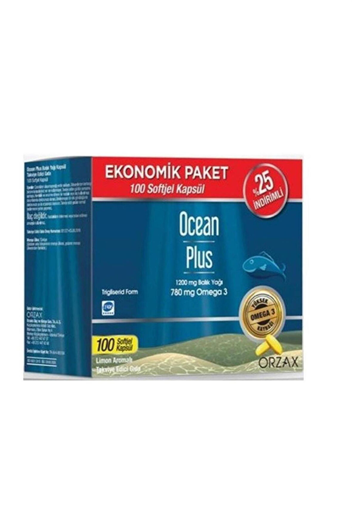 Ocean Plus 1200 mg 50+50 Softjel - 1 Alana 1 Bedava