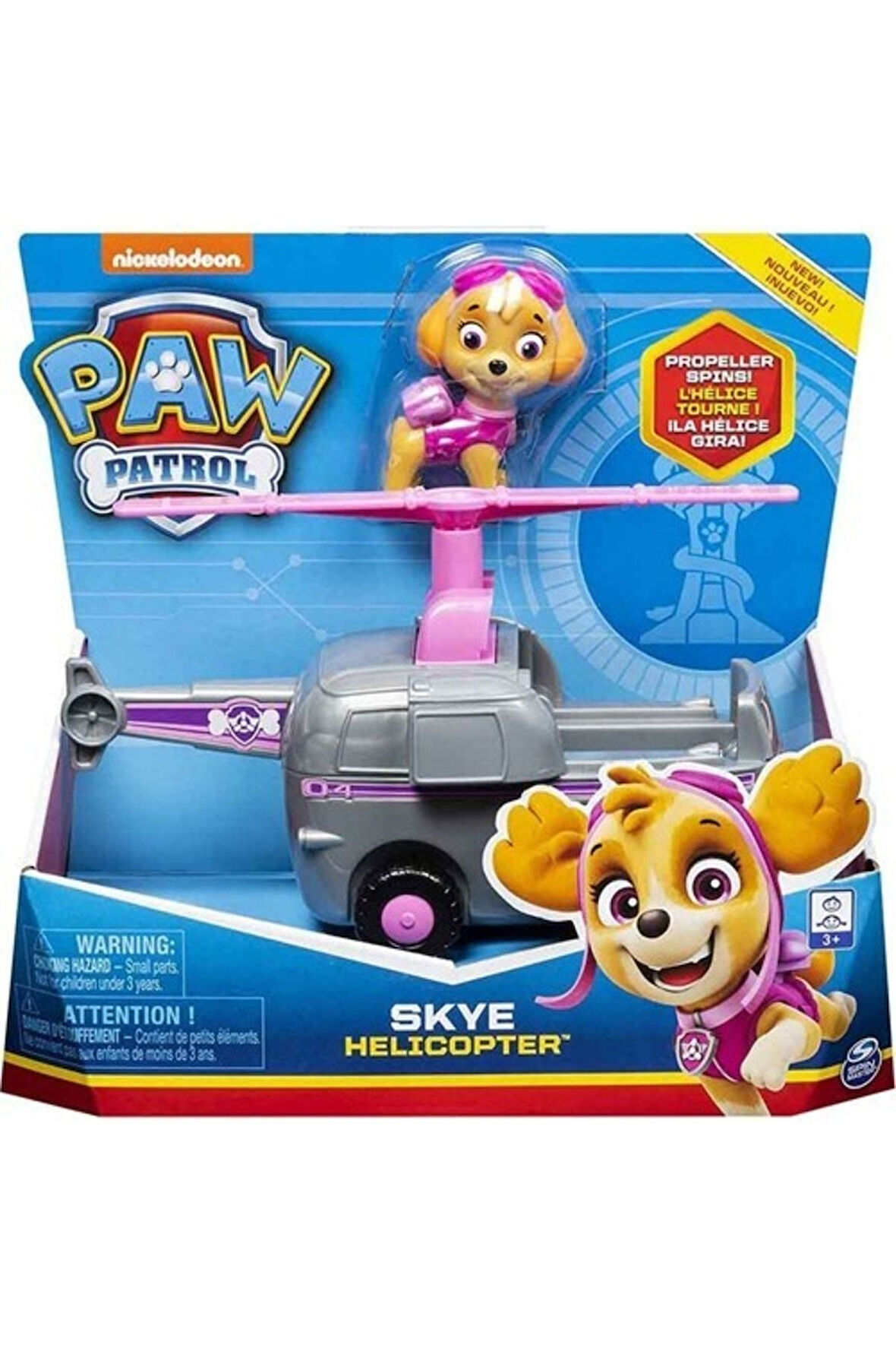Paw Patrol Görev Aracı Ve Skye Helikopter 6061800 Lisanslı Ürün