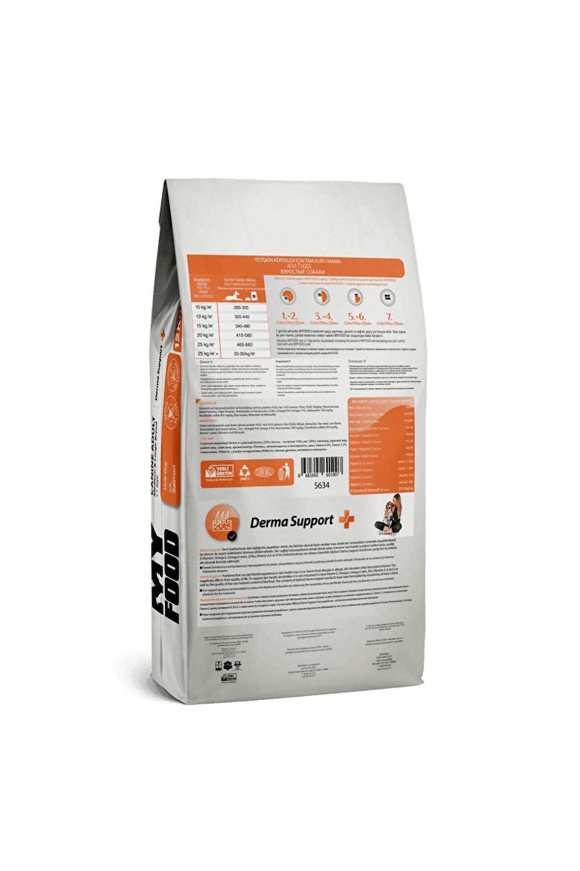 Yetişkin Köpek Orta Ve Büyük Irk Kuru Maması Somonlu 12 Kg