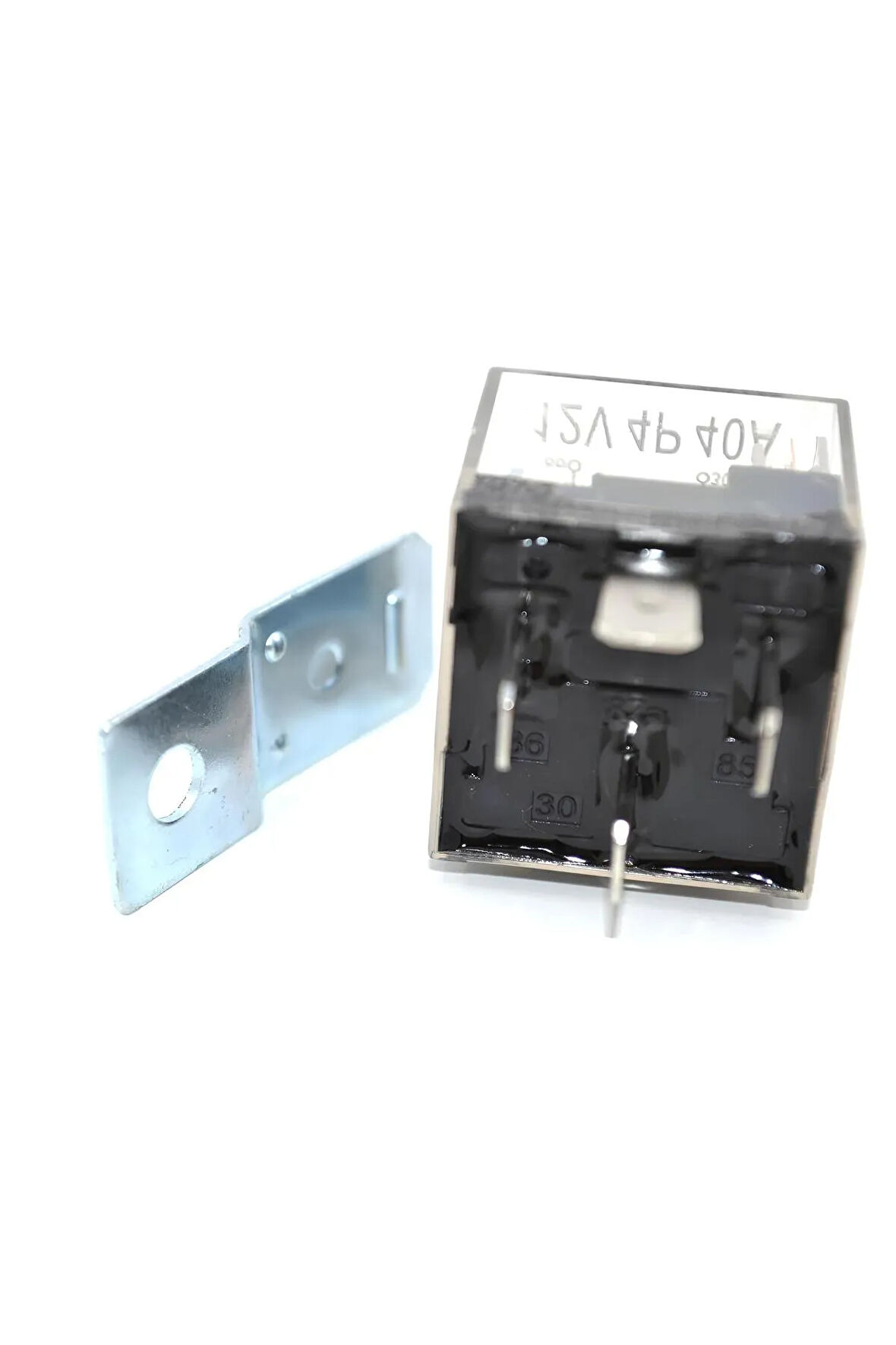 Mini Röle Şeffaf 12v 40a 4p Ledli 4 Fişli Universal