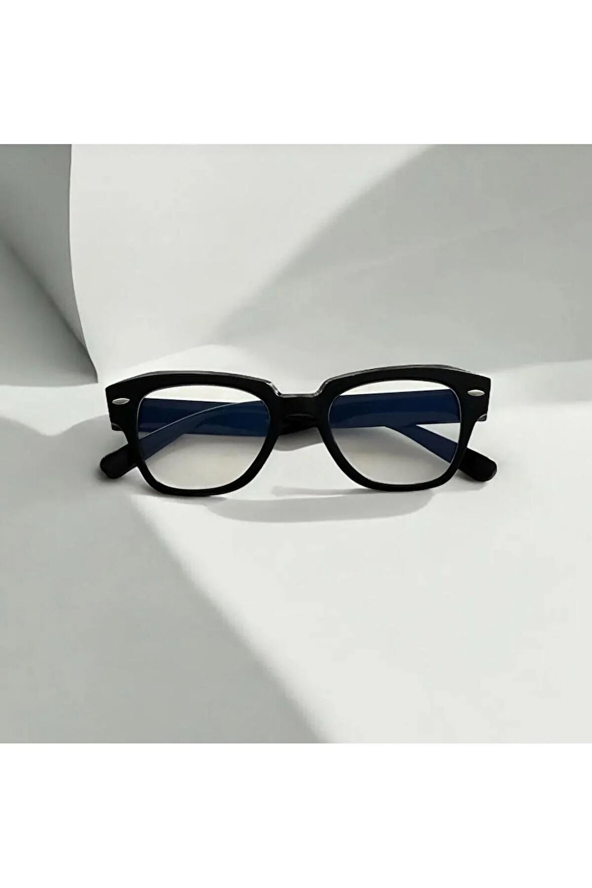 Echo Kalın CAt Eye Köşeli Trend Unisex MAvi Işık korumalı ekran okuma gözlüğü