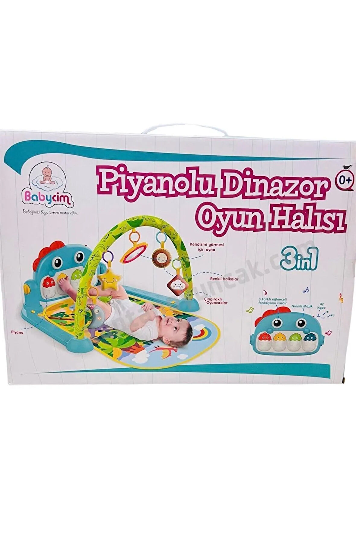 PİYANOLU DİNOZOR OYUN HALISI