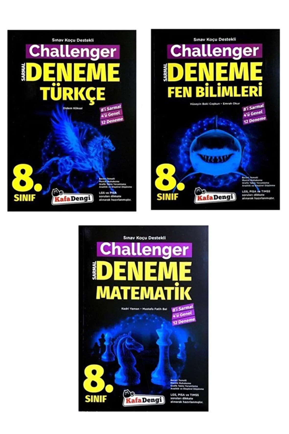 8.sınıf Challenger 3'lü Deneme Yeni