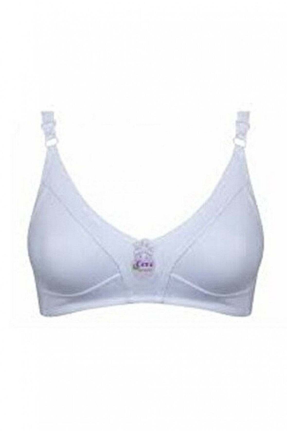  TACOO Penye Toparlayıcı Beyaz Sütyen 1001