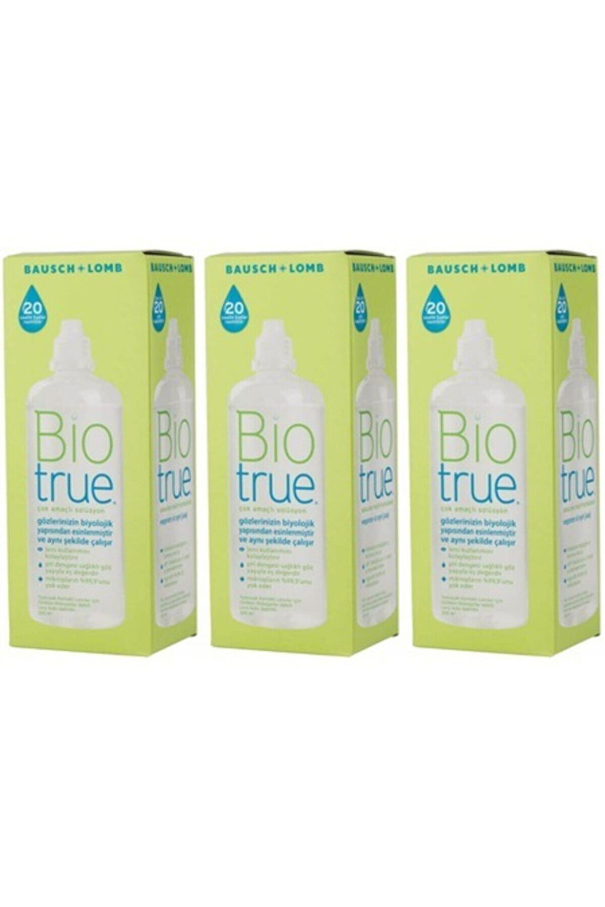 Bıotrue 300 Ml Lens Solüsyonu X 3 Adet