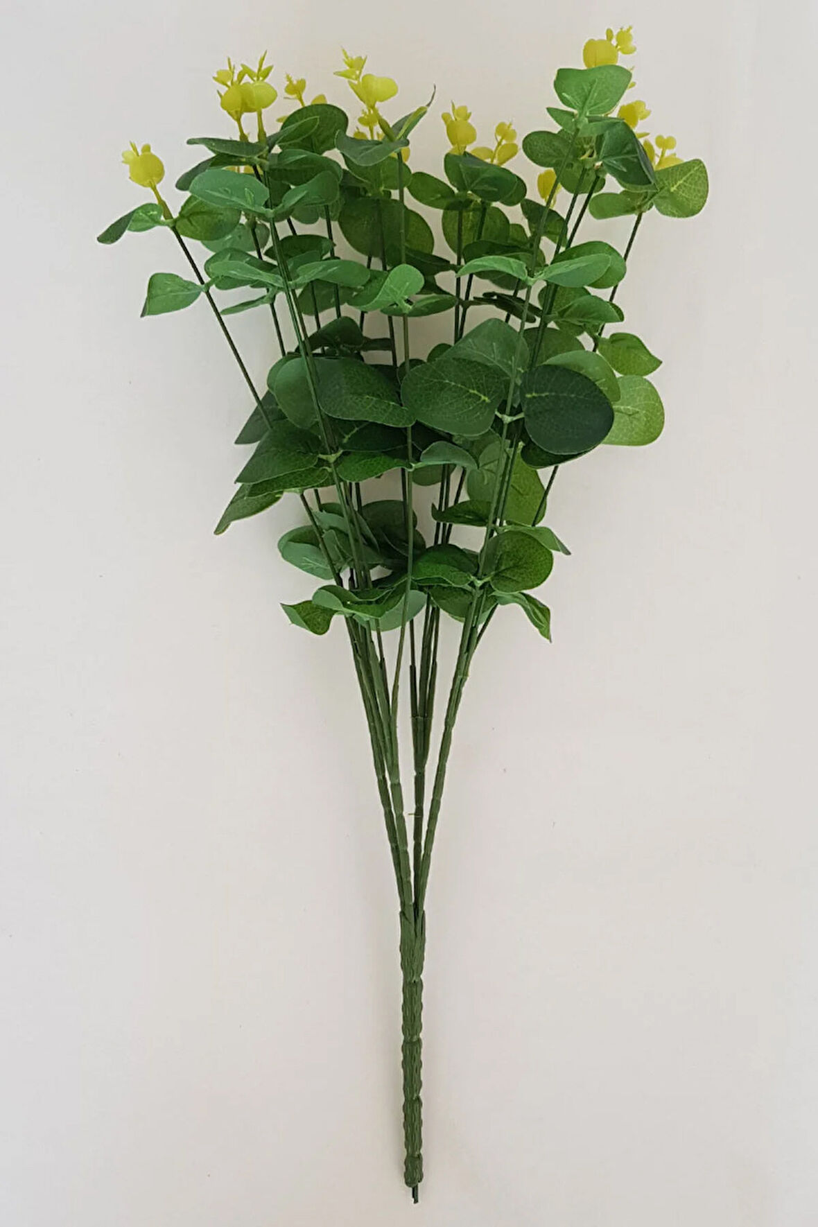 Yapay 16 Dallı Islak Okaliptus Bitkisi 50 Cm Yeşil