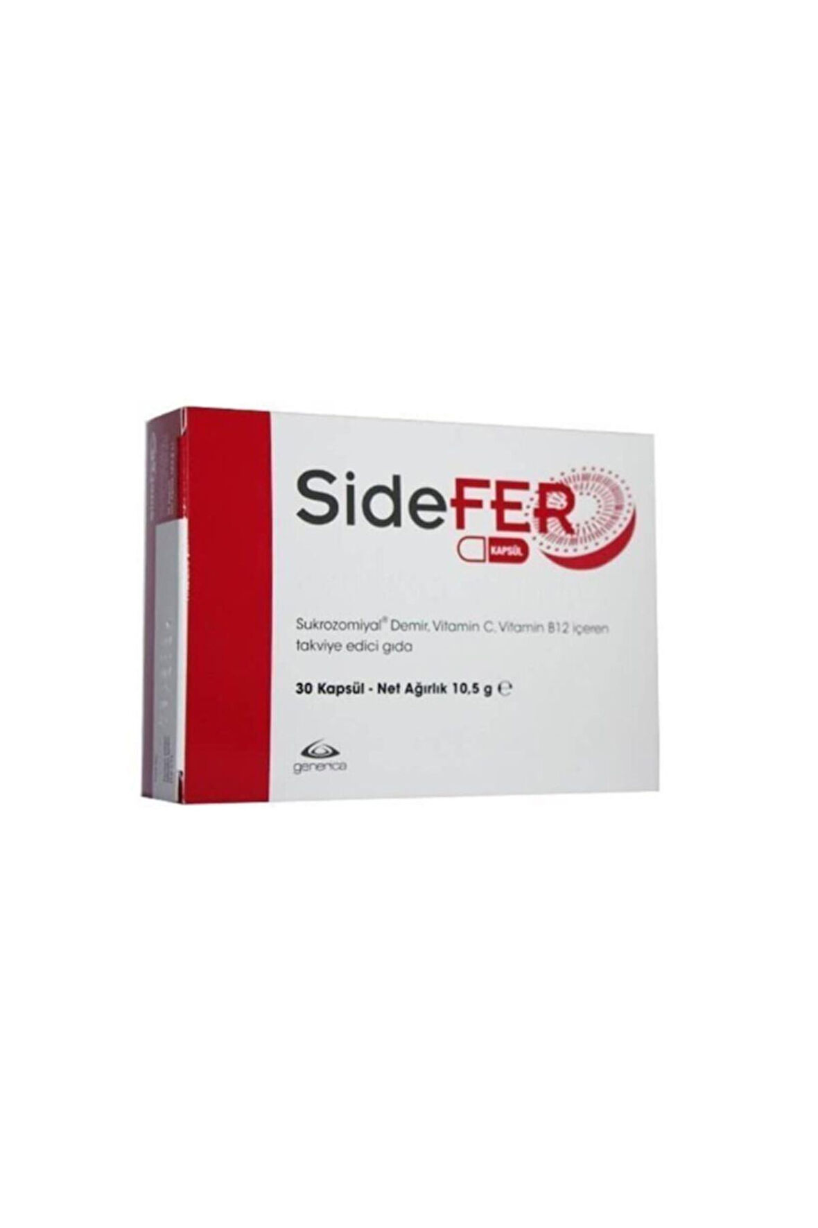 Sidefer Vitamin C Ve Vitamin B12 30 Kapsül