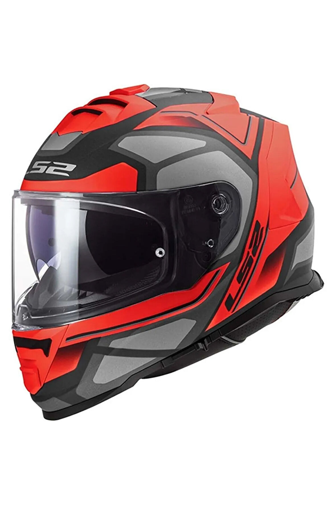 Storm Faster Mat Kırmızı-tıtanıum Kask L