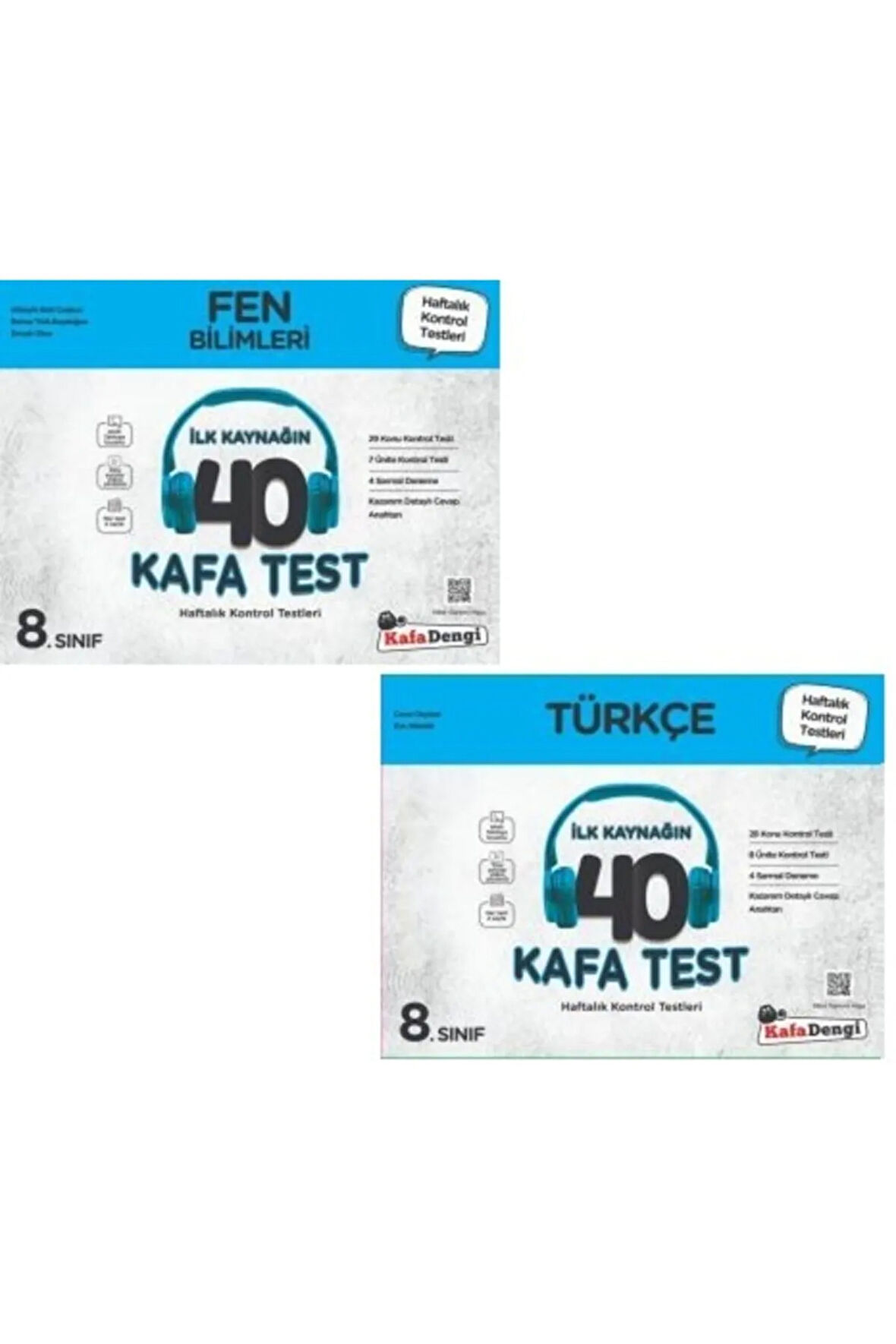 Kafadengi 8. Sınıf Lgs Türkçe Fen Bilimleri Kafa Test Seti 2023