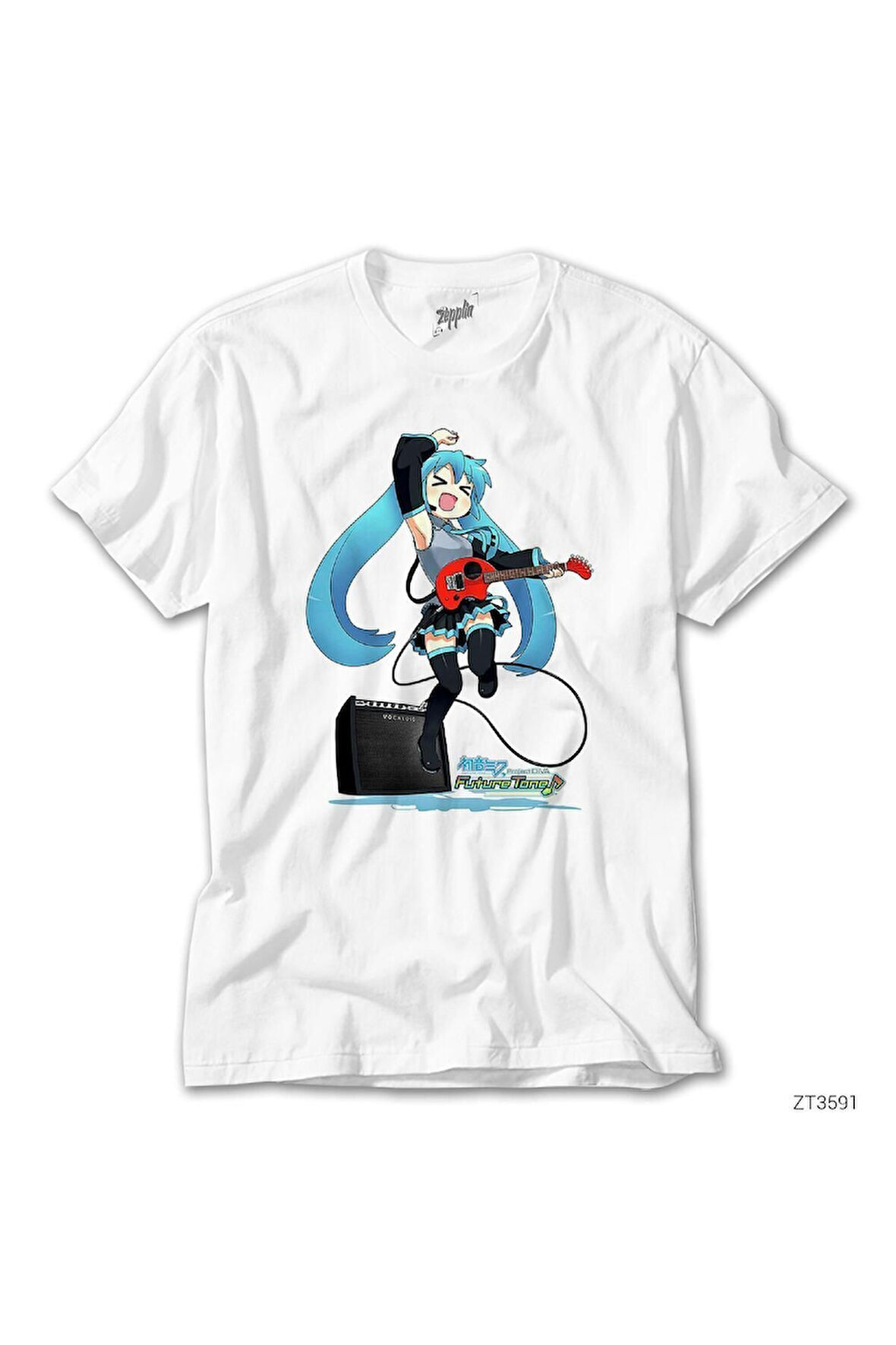 Future Tone Hatsune Miku Beyaz Tişört