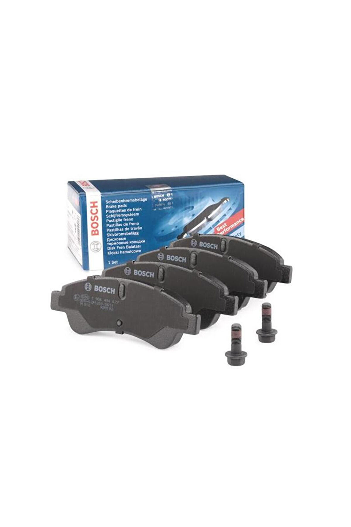 ÖN FREN BALATA CİTROEN CORSA F 206 207 208 307 PARTNER 0986494027 4254.75