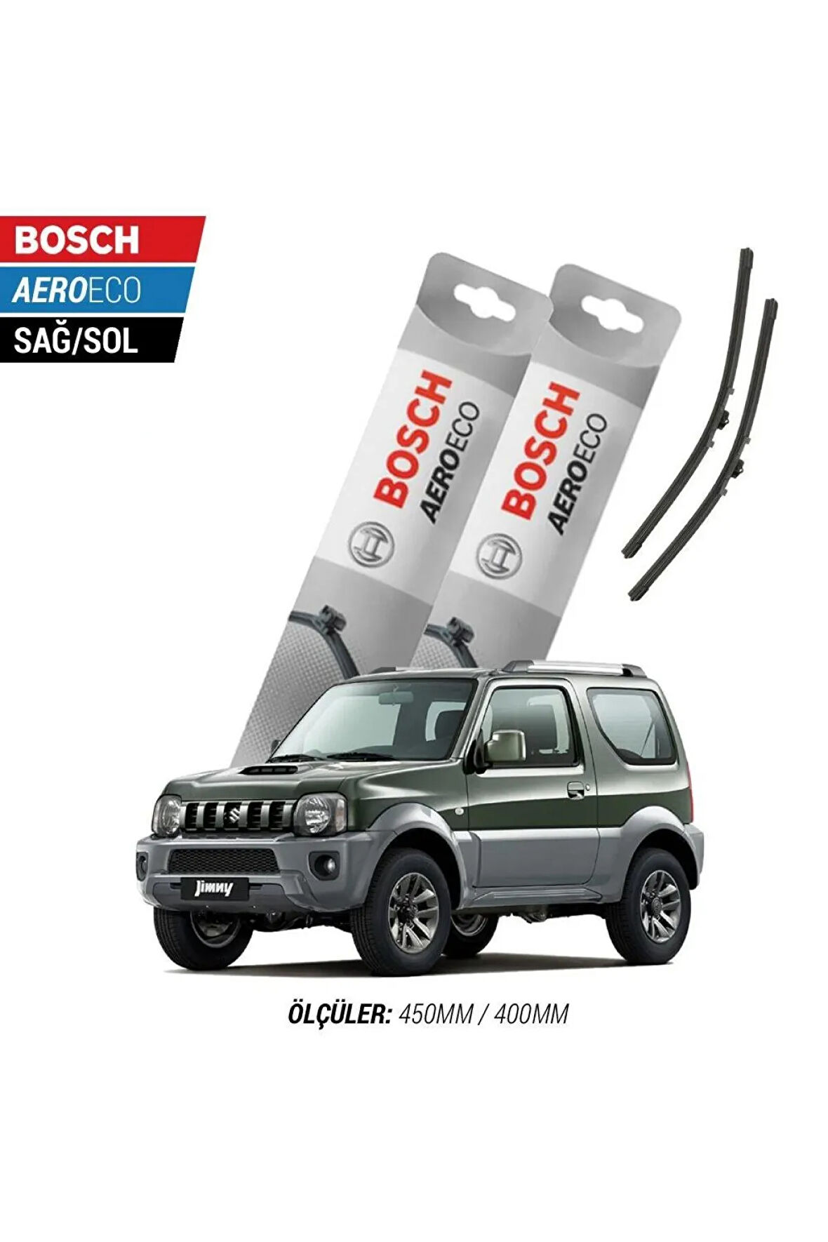 Suzuki Jimny 2009 Model Bosch Aeroeco Muz Silecek Takımı