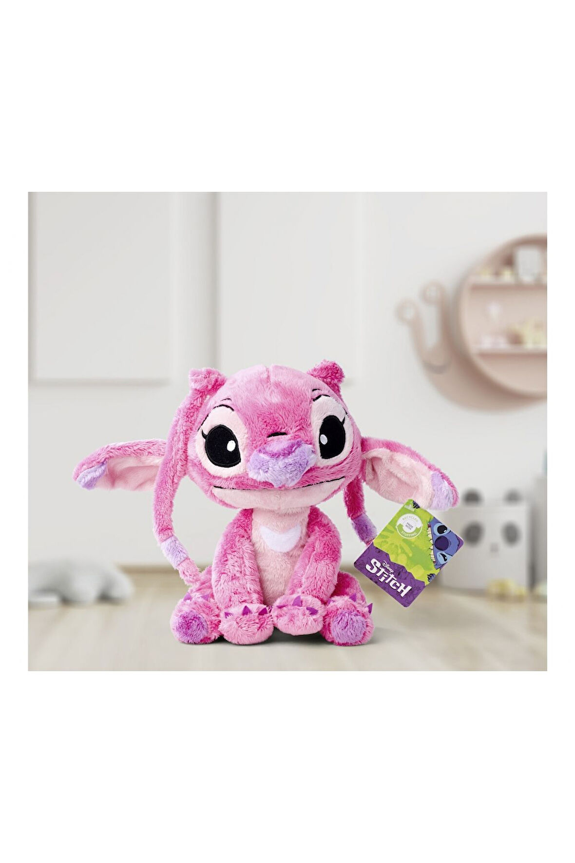Stitch Angel Lisanslı Oyuncak Peluş 25 Cm