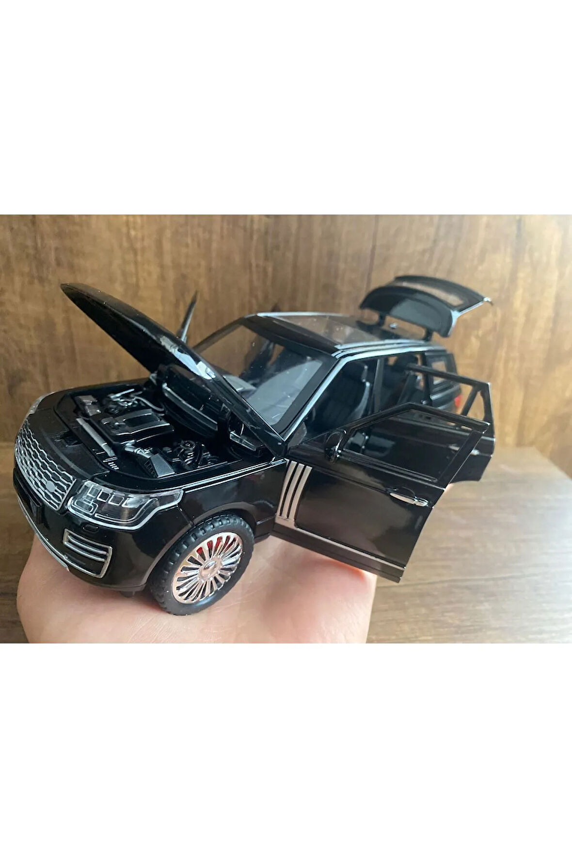 RANGE ROVER DİECAST ARABA LİSANSLI 6 KAPI AÇILIR SESLİ IŞIKLI RANGE ROVER VELAR DİECAST MODEL ARABA