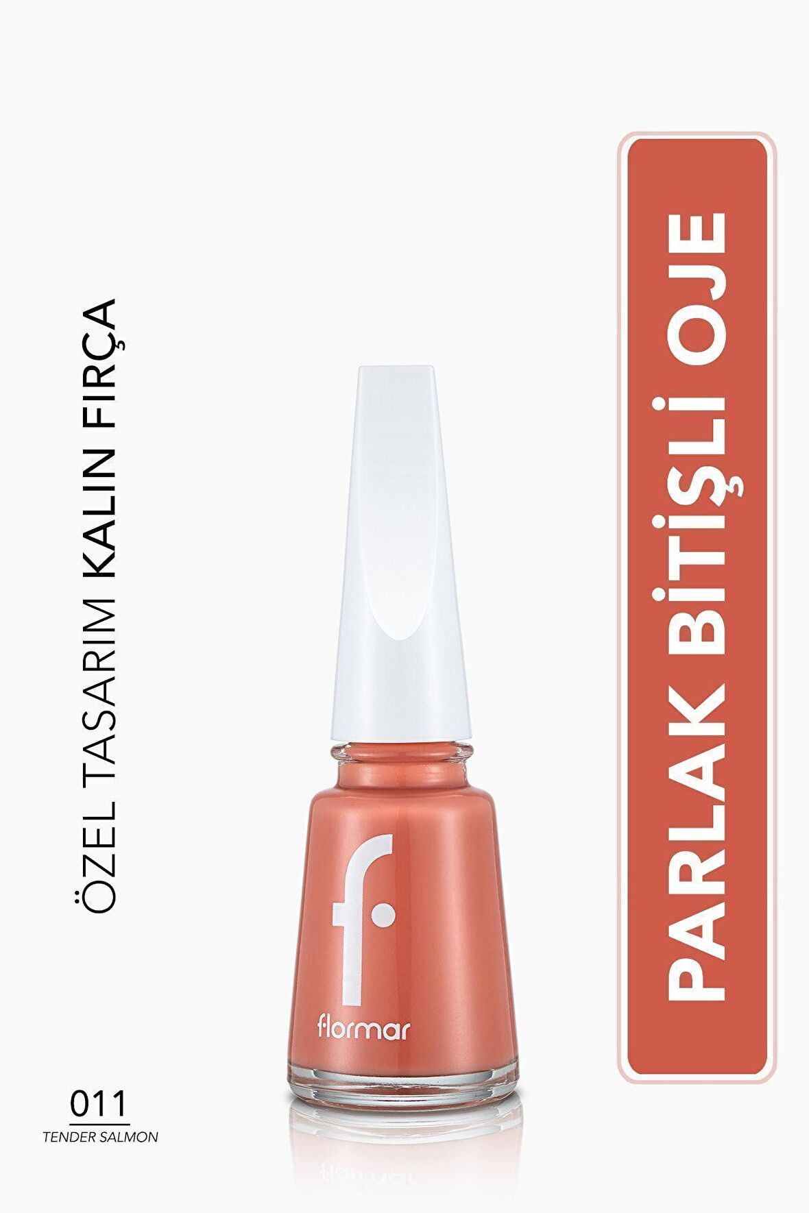 Parlak Oje (TURUNCU) - Nail Enamel - 011 Tender Salmon - 8682536035699