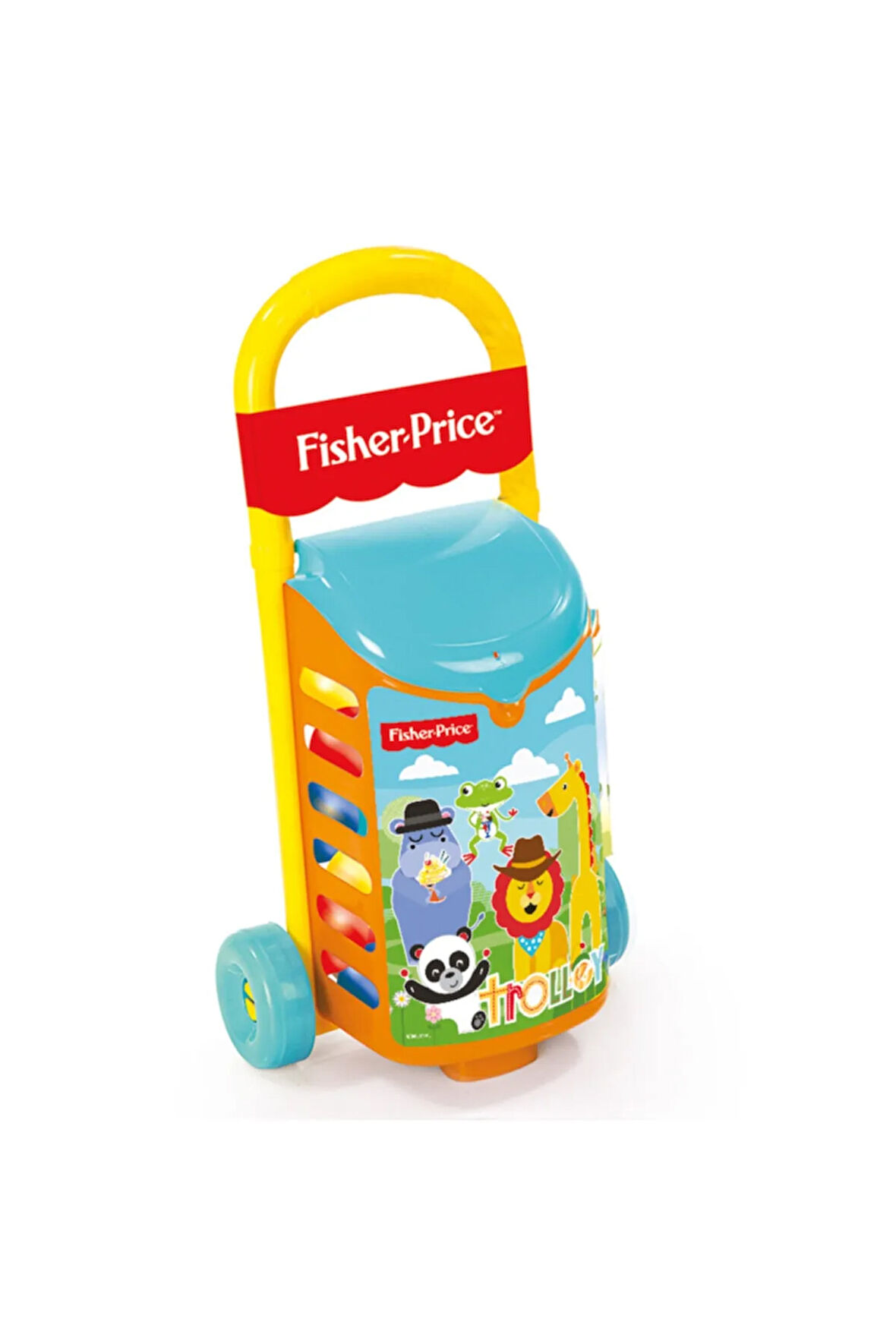 Fisher-price 1814 Çek-çek Araba Ve 25 Adet Top