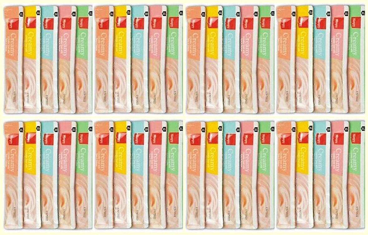 Wanpy Creamy Cat Treat Karışık Krema Sıvı Kedi Ödül Maması 14 Gr X 40 Adet
