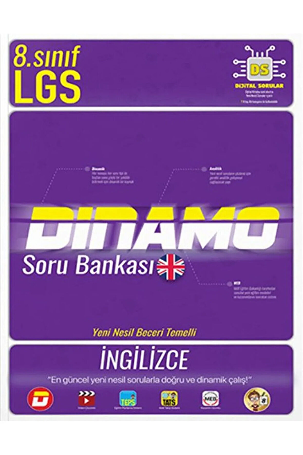 8. Sınıf İngilizce Dinamo Soru Bankası / Kolektif / Tonguç Akademi / 9786254222818