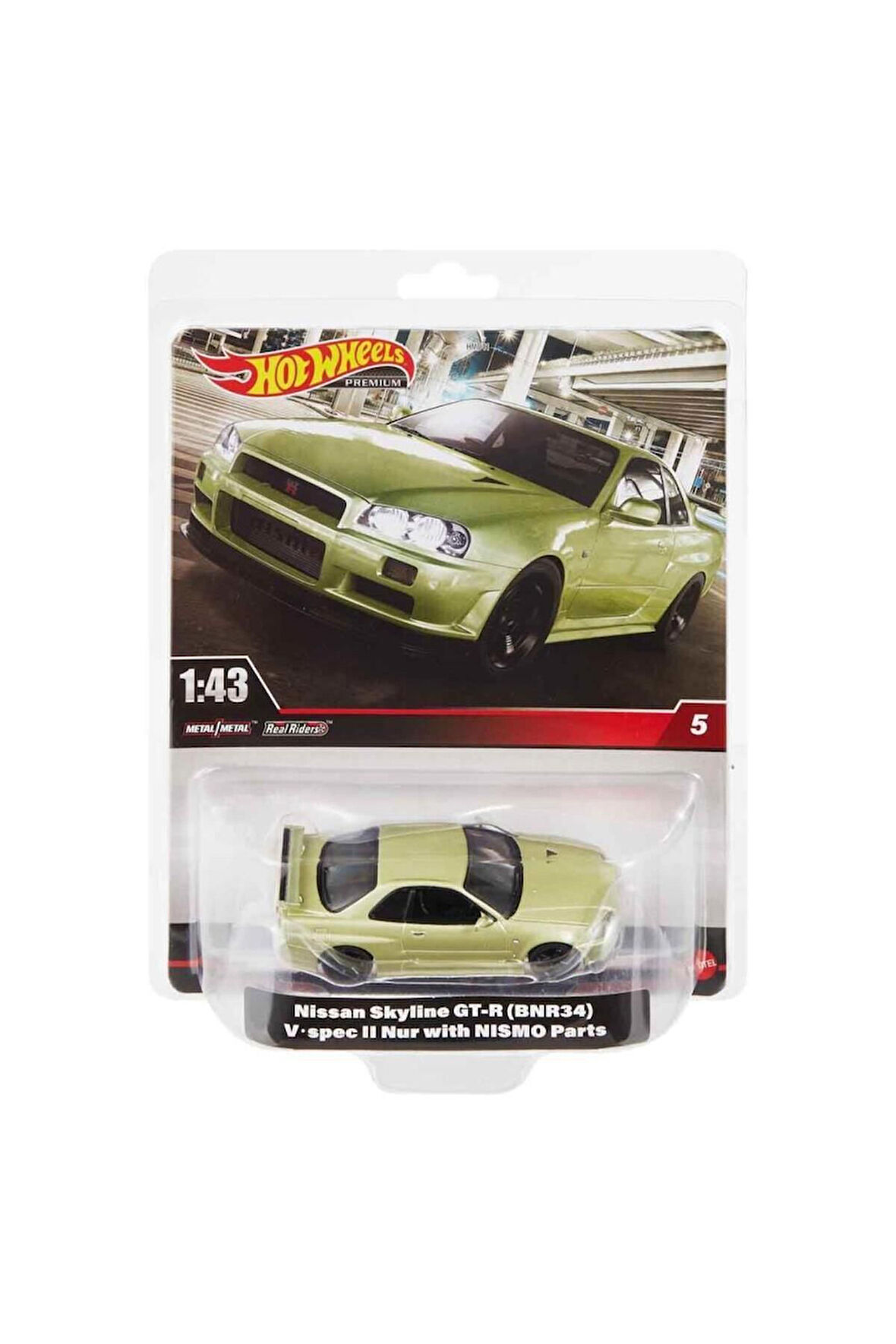 1:43 Hot Wheels Premium Nissan Skyline GT-R HMD47