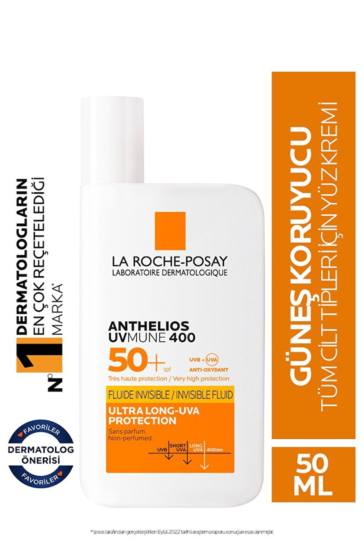 La Roche Posay Anthelios Uvmune 400 Fluid Güneş Kremi Spf 50+ 50 Ml