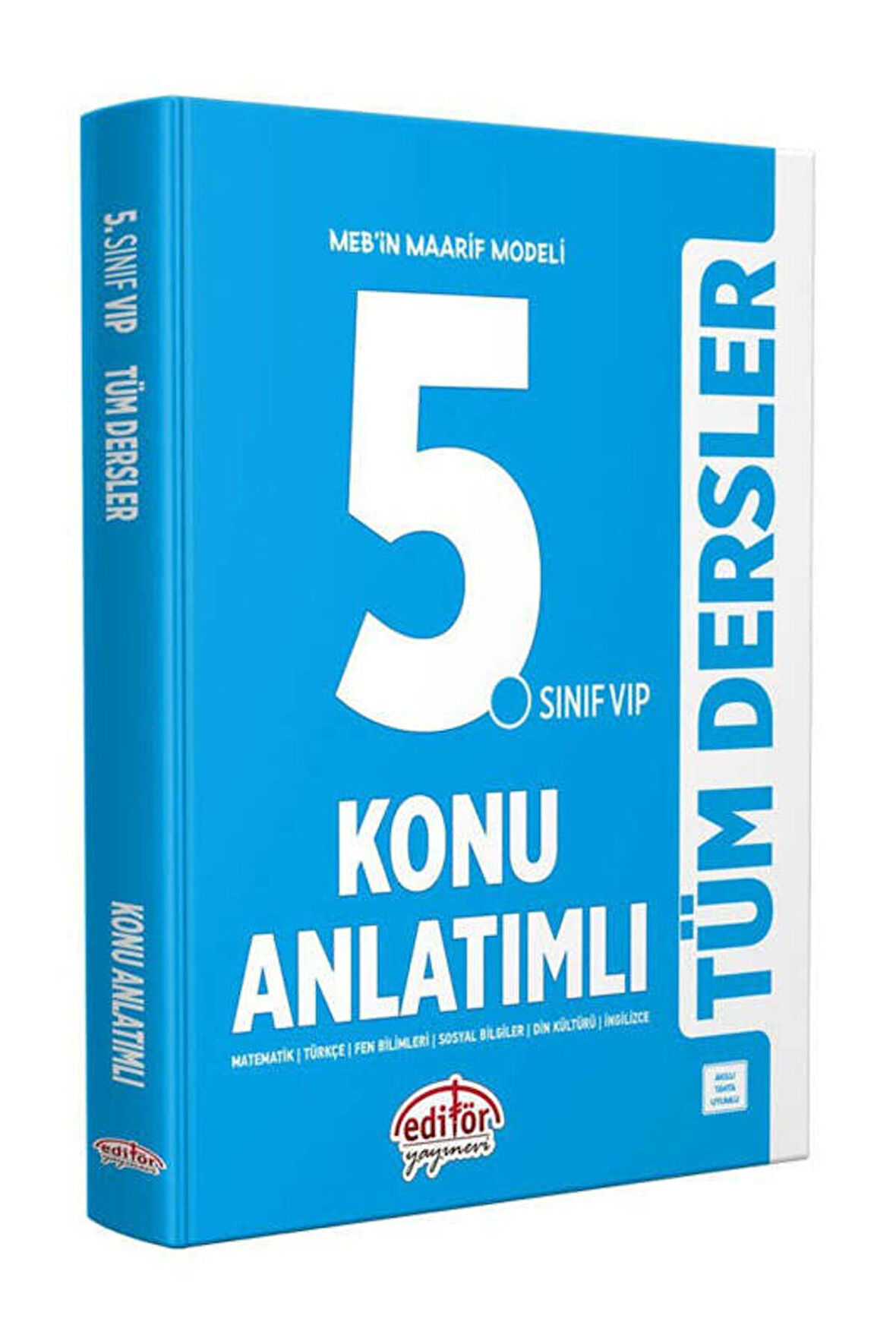 Editör Yayınları 2025 5.Sınıf Vip Tüm Dersler Konu Anlatımlı