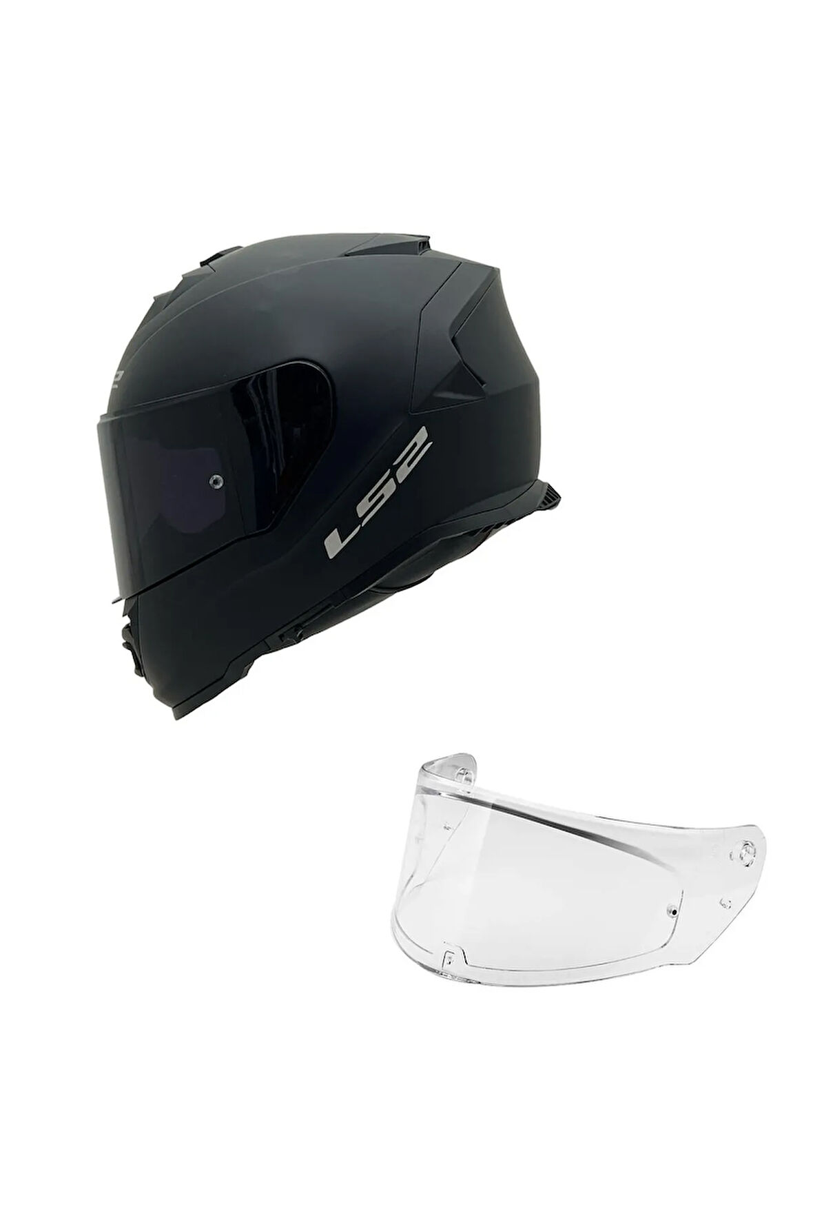 STORM 2 MAT SİYAH KASK SİYAH CAM