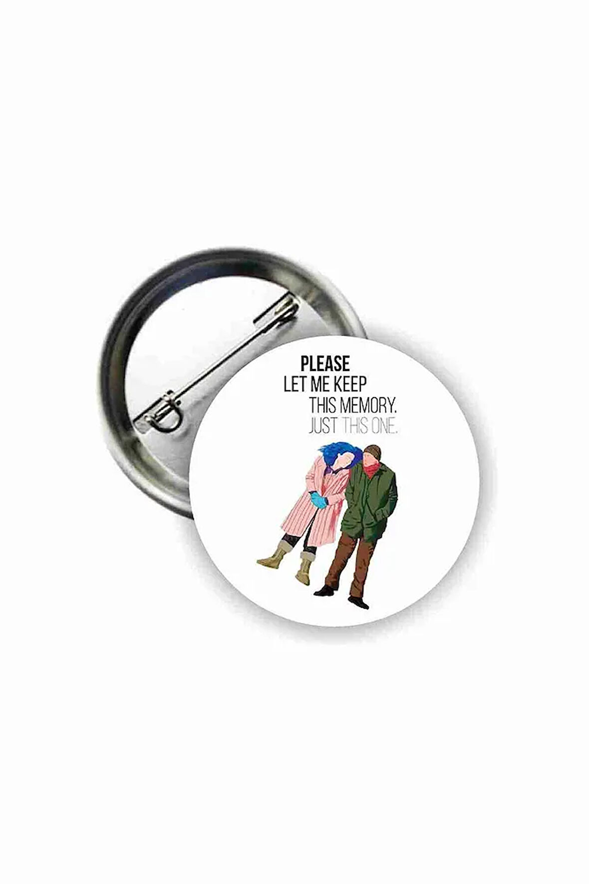 Eternal Sunshine of the Spotless Mind Buton Rozet