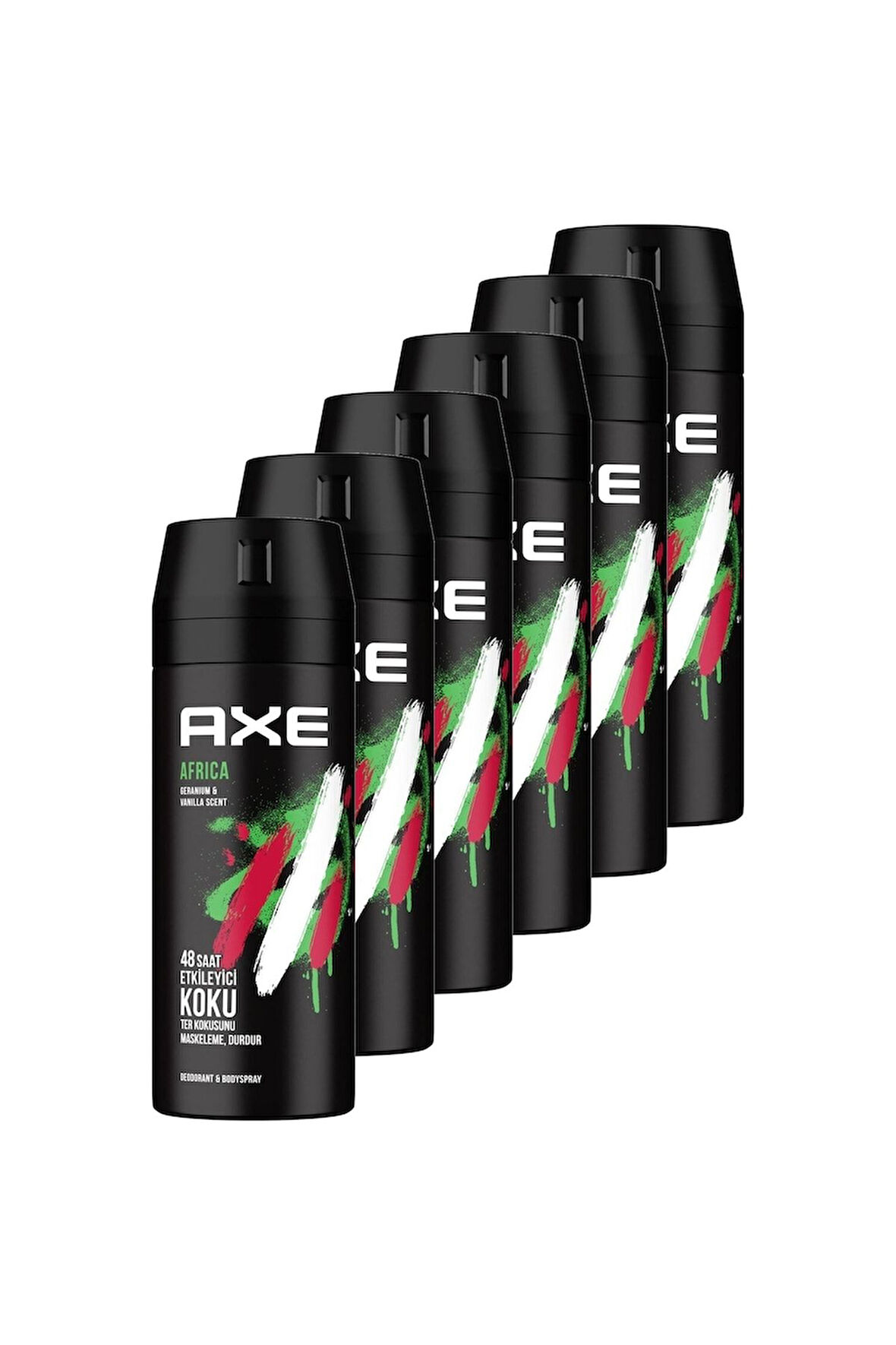 Men Deodorant Africa 150 Ml - 6'lı Avantaj Seti