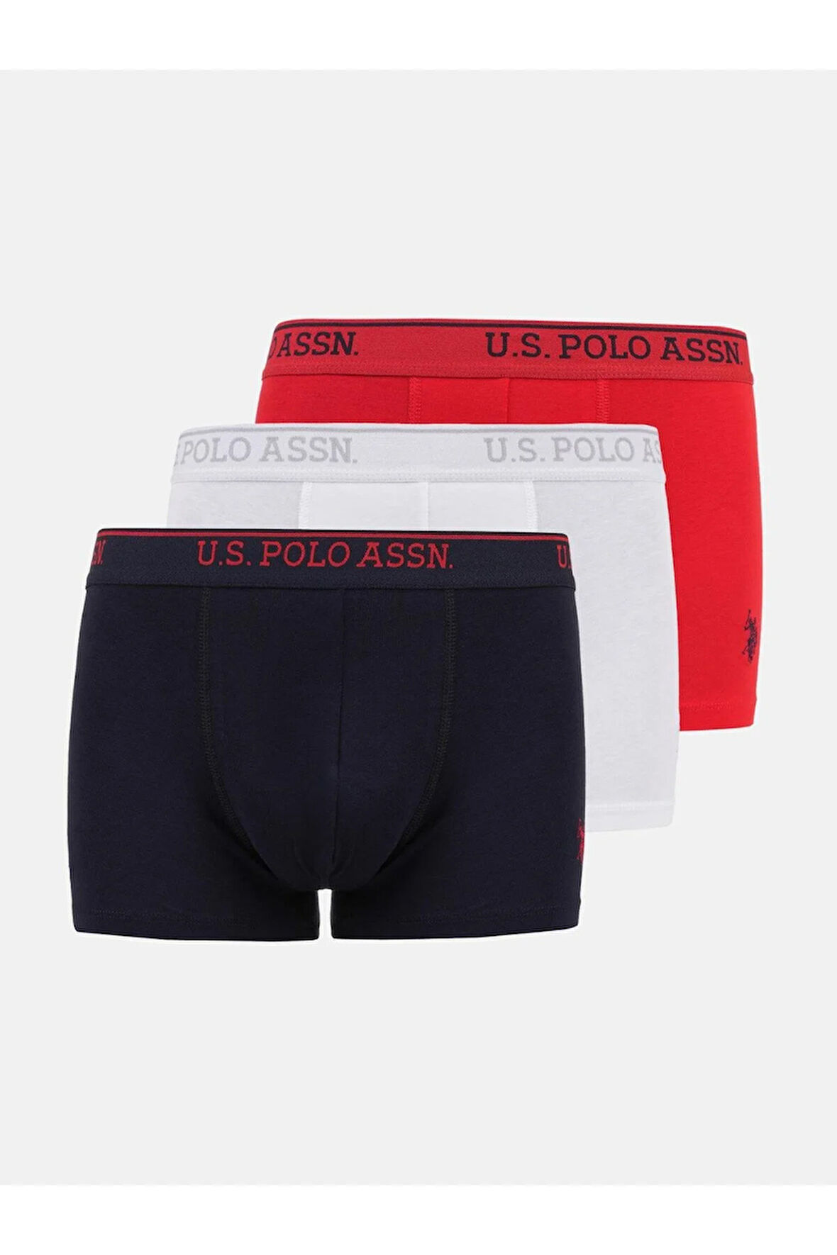 Erkek, Lisanslı, USPA, Pamuklu, Ekonomik, Çeyizlik,3'lü Boxer Set 80097(Kutulu)