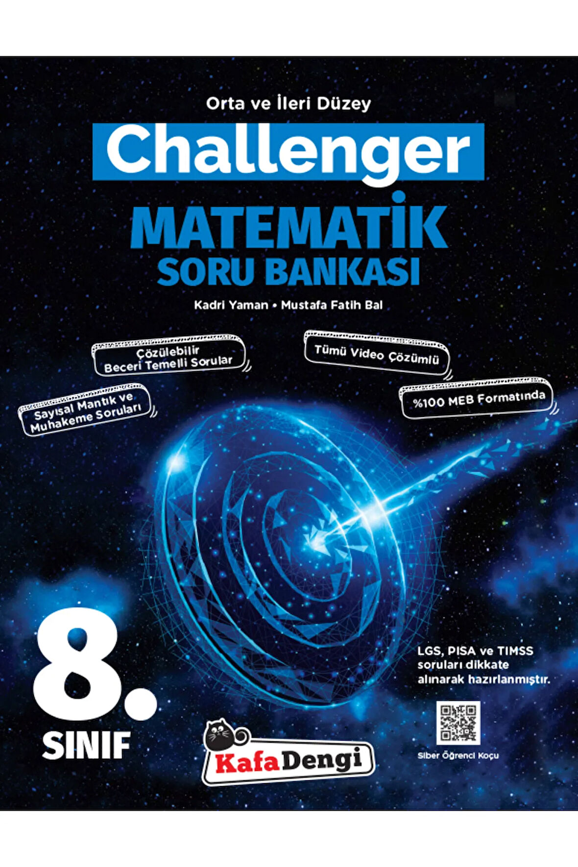 8.Sınıf Challenger Matematik Soru Bankası (Tümü Video Çözümlü)