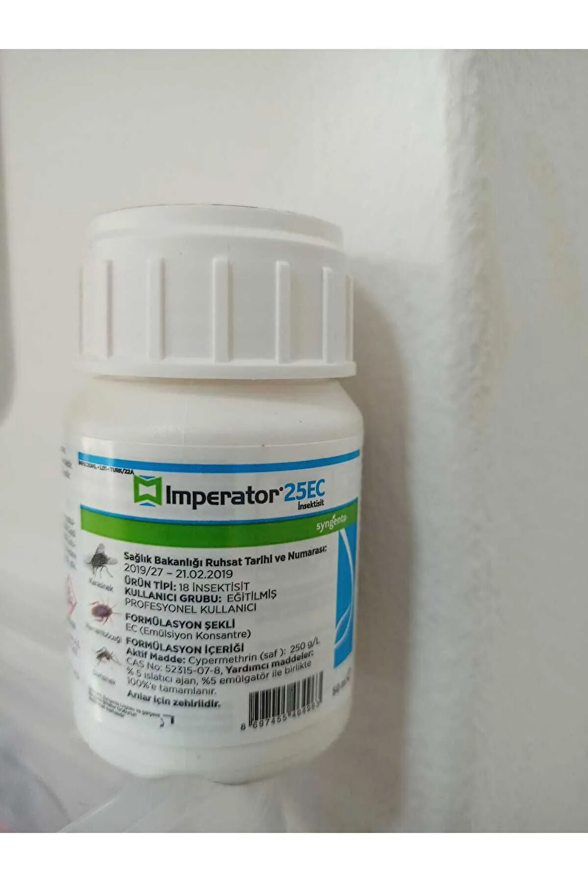 25 Ec Kokulu Genel Amaçlı Haşere Böcek Öldürücü 50 ml 3 Adet