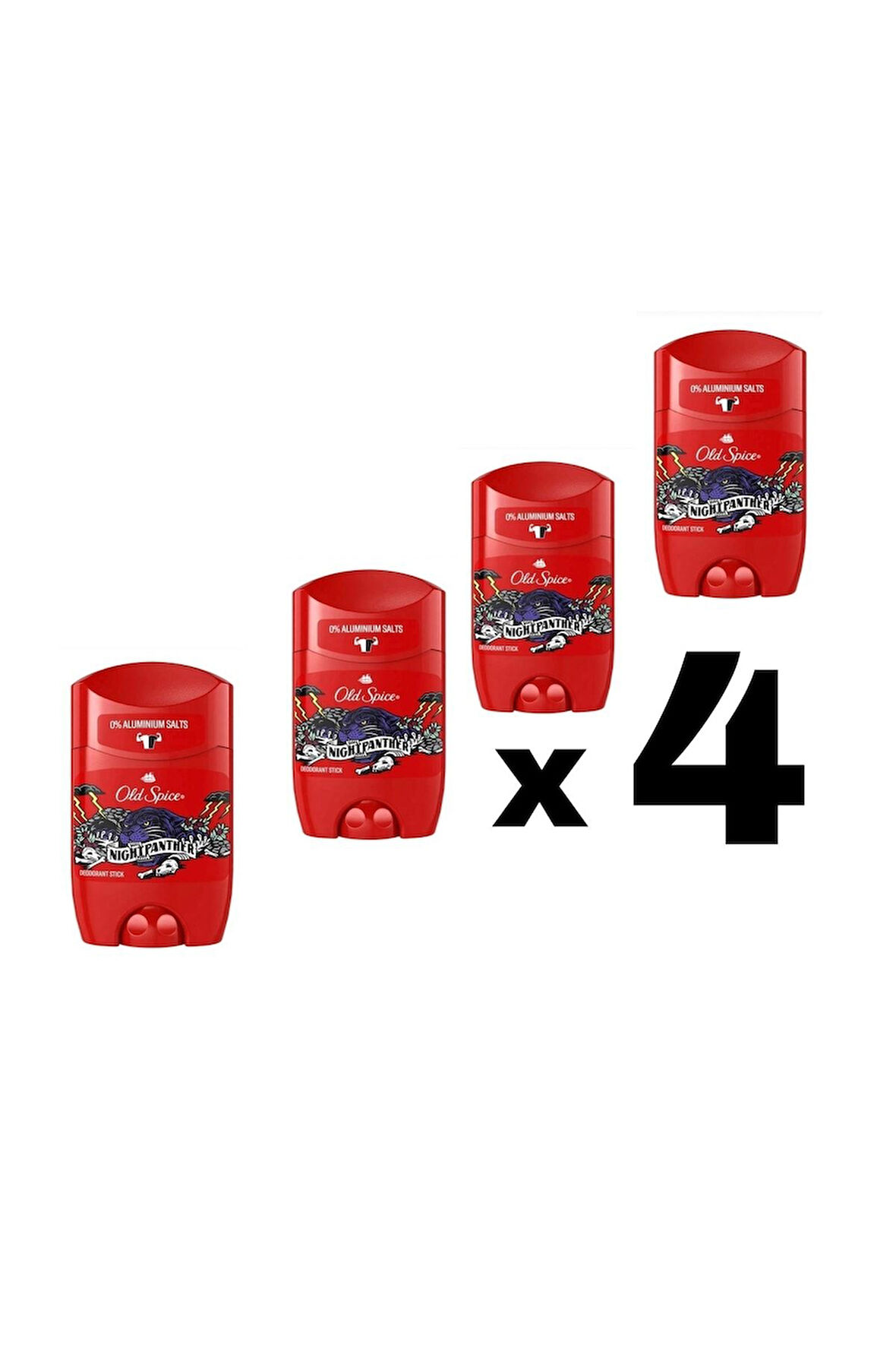 Roll On Night Panther 50 Ml X 4 Adet