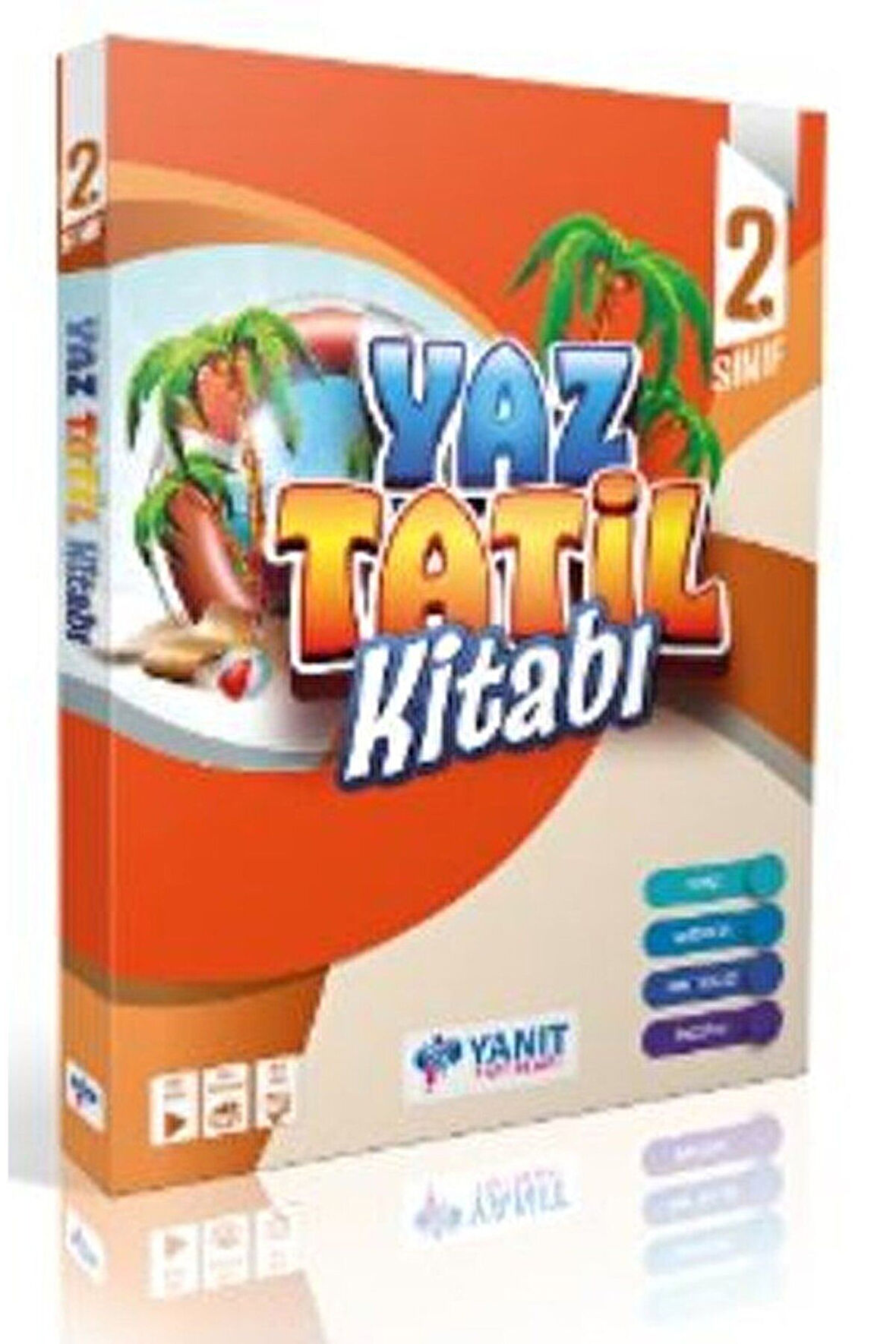 Yanıt 2. Sınıf Yaz Tatil Kitabı / Kolektif / Yanıt Yayınları / 9786258110630