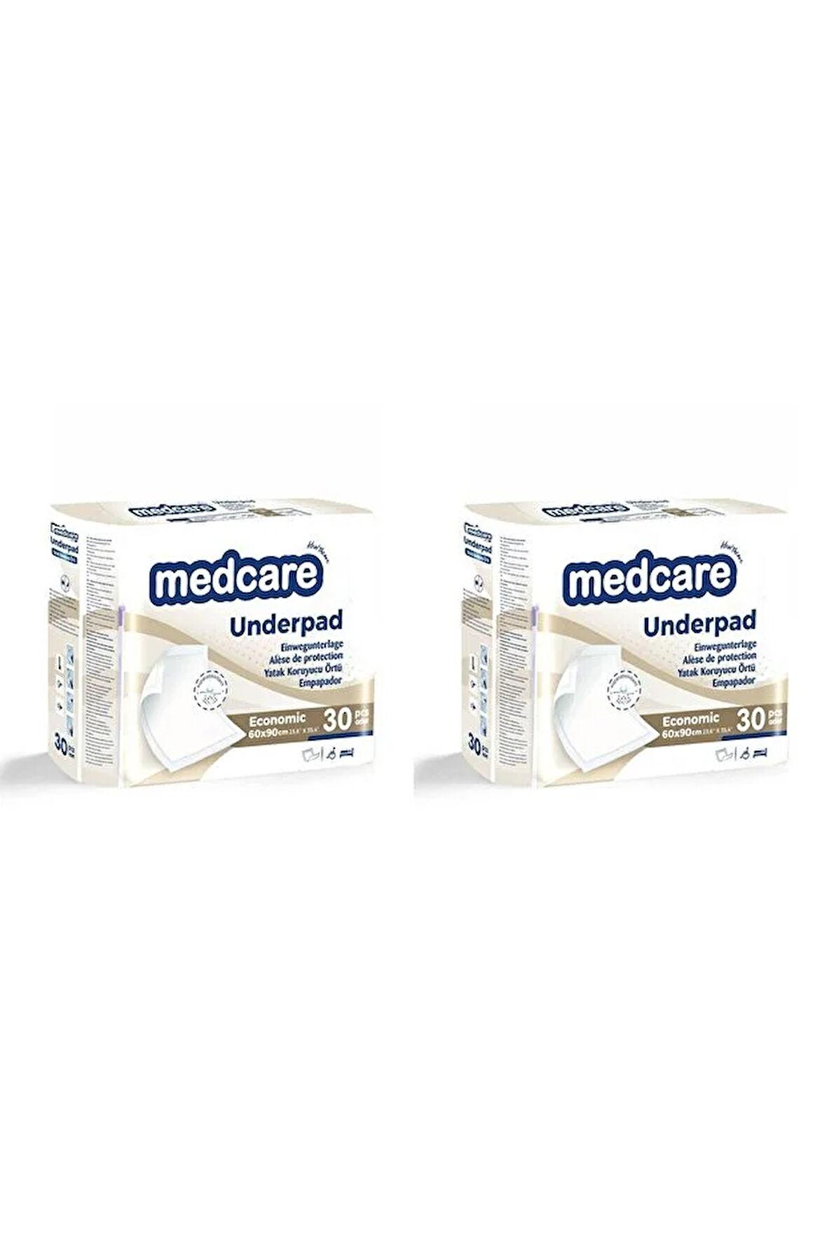Medcare Yatak Koruyucu/Hasta Altı Serme 30X2 Adet