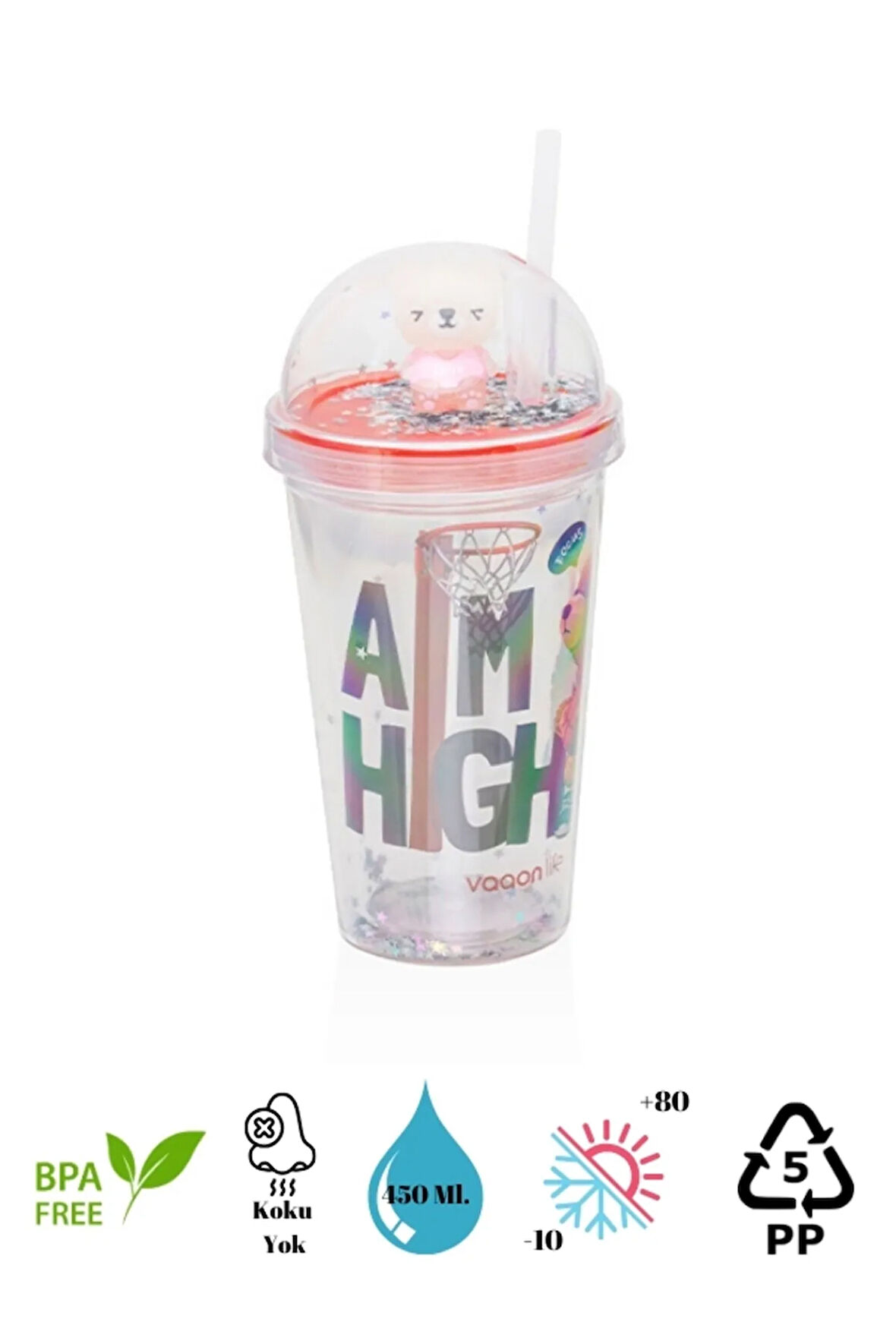 Paslanmaz Çelik Yemek Kabı 1900ML Lila