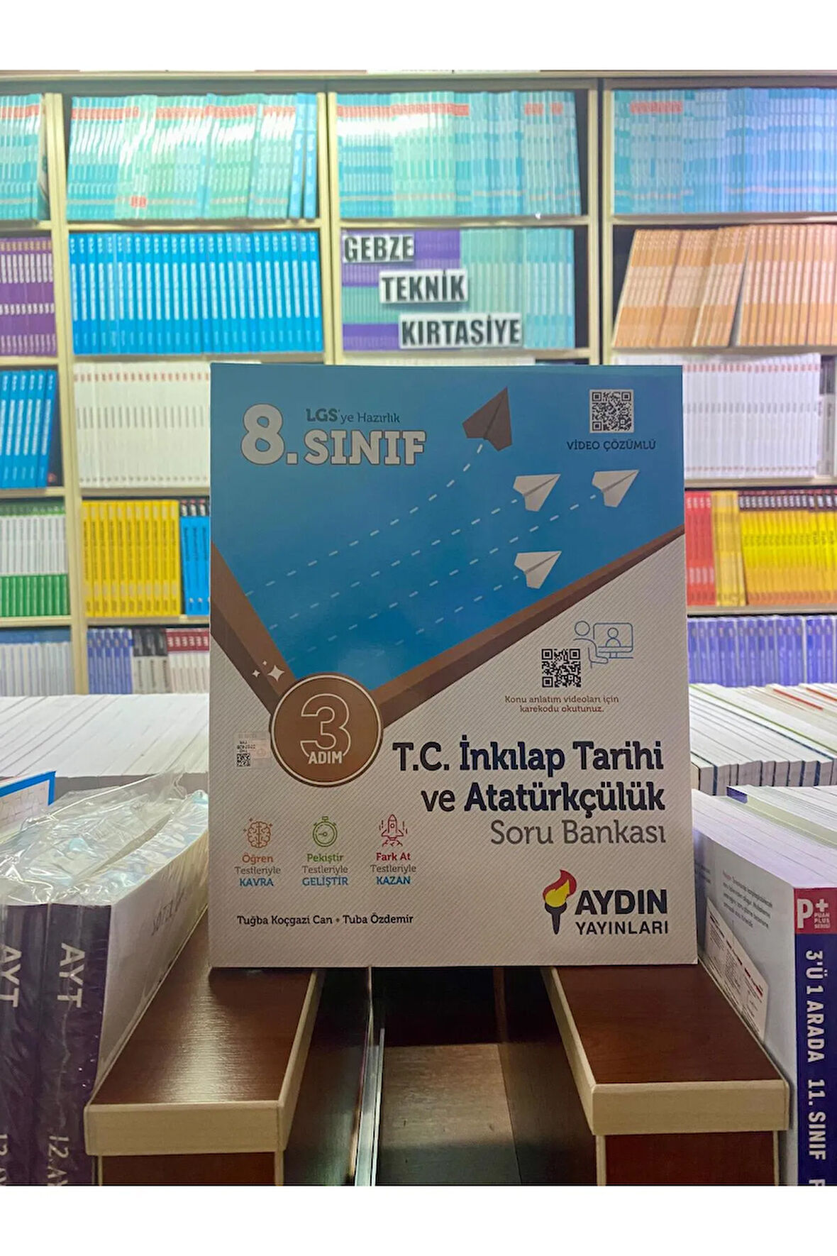 Aydın 8. Sınıf İnkılap Tarihi ve Atatürkçülük 3 Adım Soru Bankası