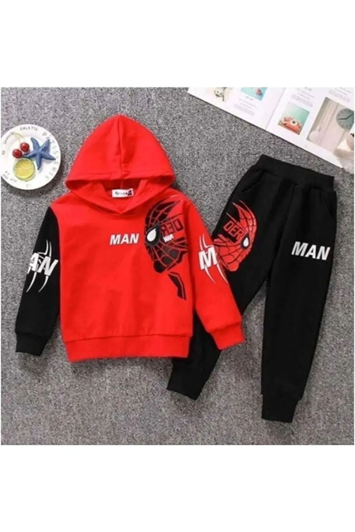 Spiderman Çocuk Eşofman Takımı