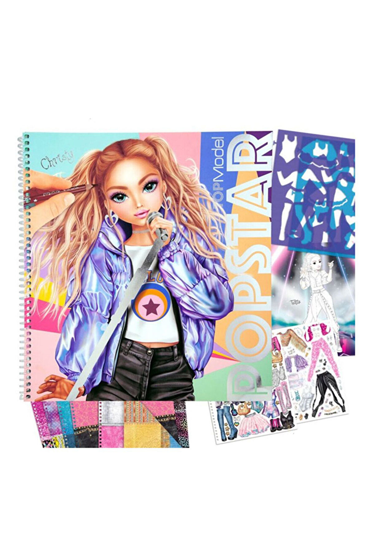Popstar Pop Star Çıkartma Defteri 412228