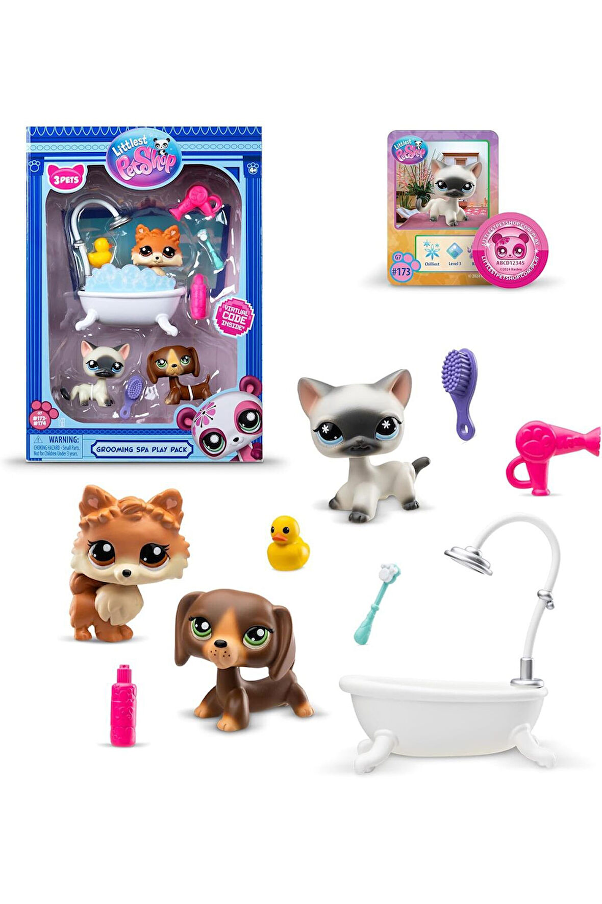 LPS Minişler Seri 3 Bakım Spa Oyun Paketi Seti