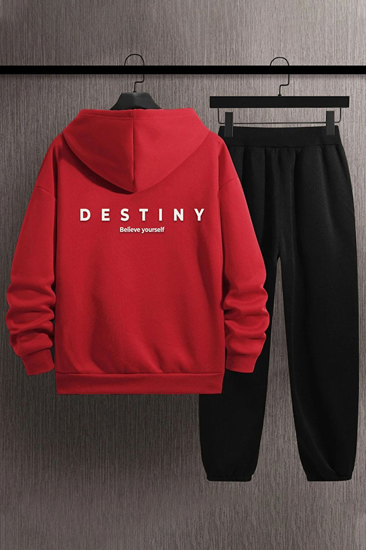 Unisex Destiny Baskılı Eşofman Takımı