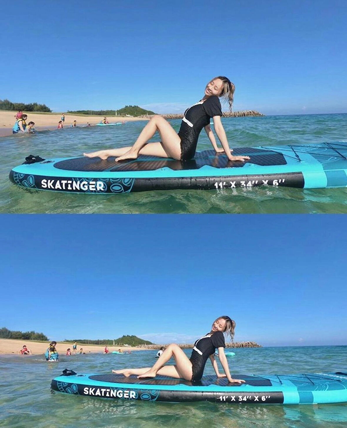 Sup Board Octopus Yoga Board 335 Cm X 86 X 15 Stand Up Paddle Board Ultra Geniş Ve Stabil