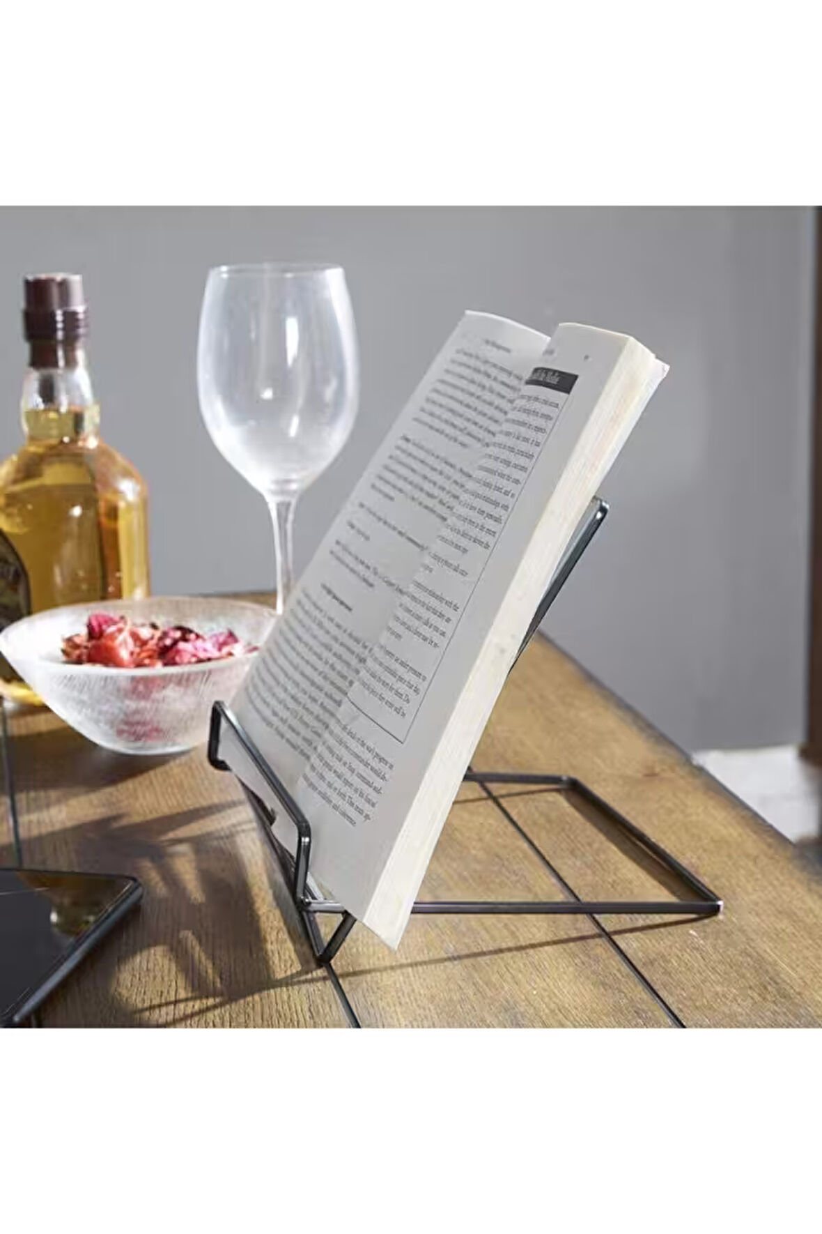 Eller Serbest Okuma Için Taşınabilir Katlanabilir Kitap Okuma Standı Tablet Standı
