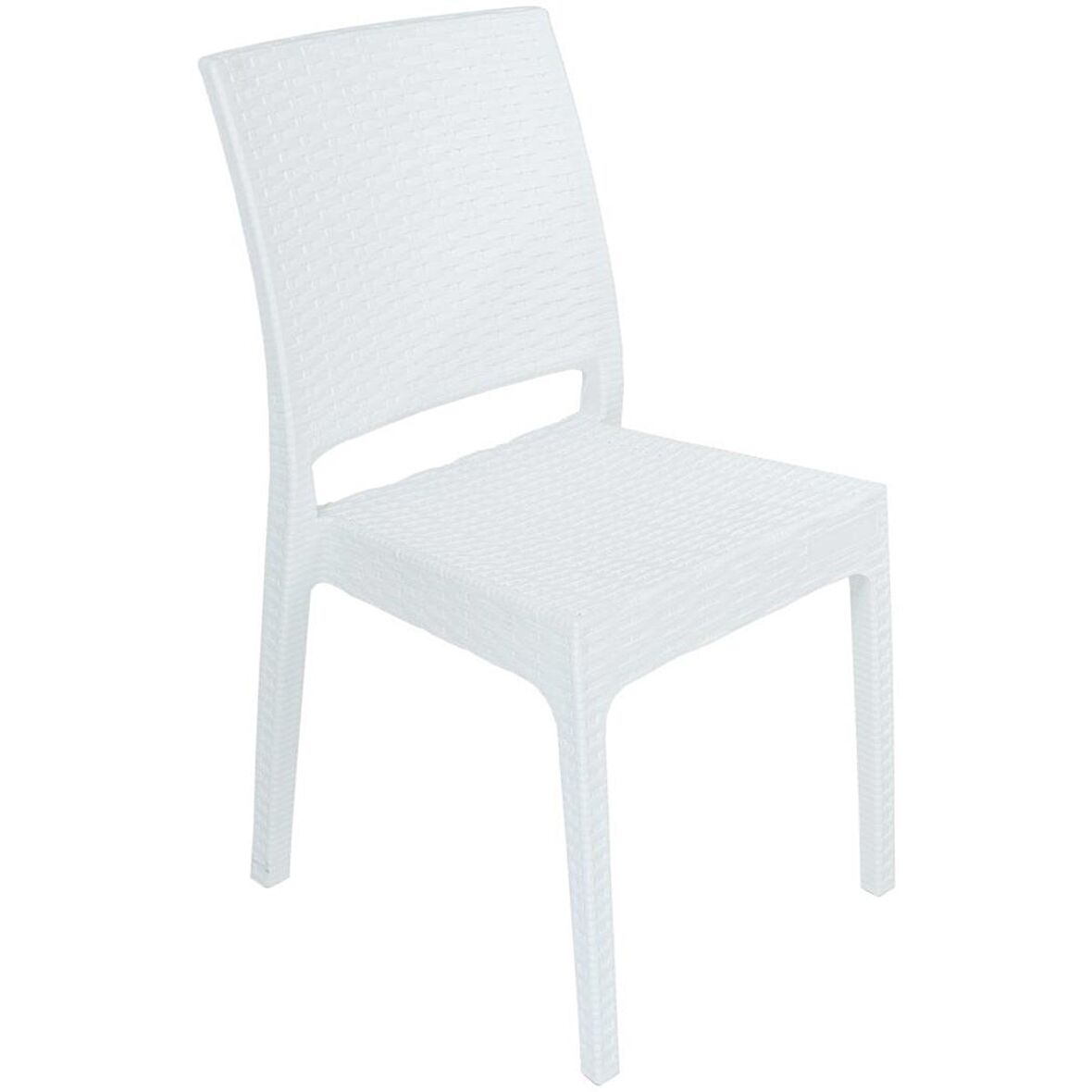 Mandella Elit Rattan Sandalye (6 adet) BEYAZ