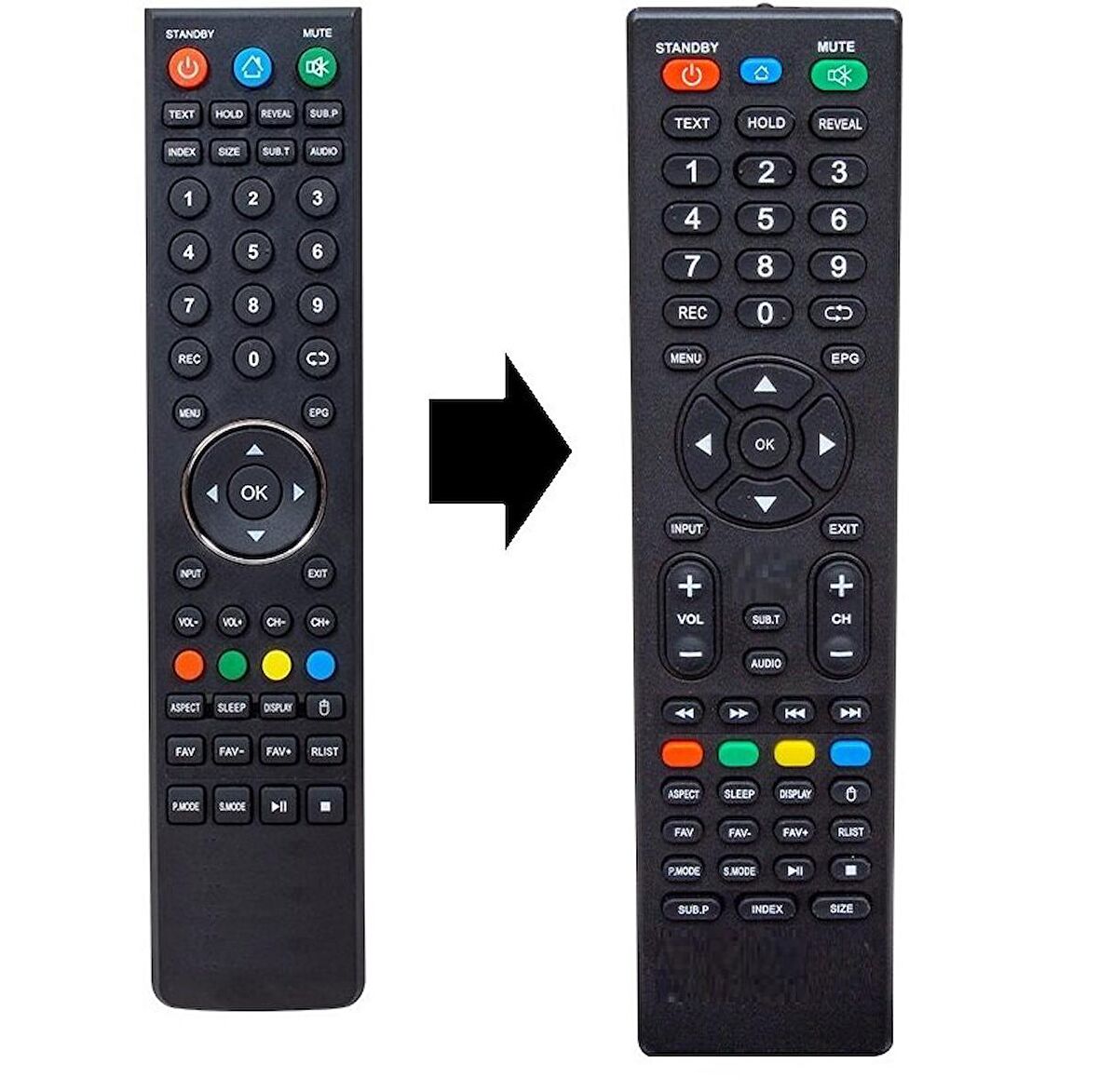 Dijitsu DJTV55M 4K Android Smar LED TV Kumandası