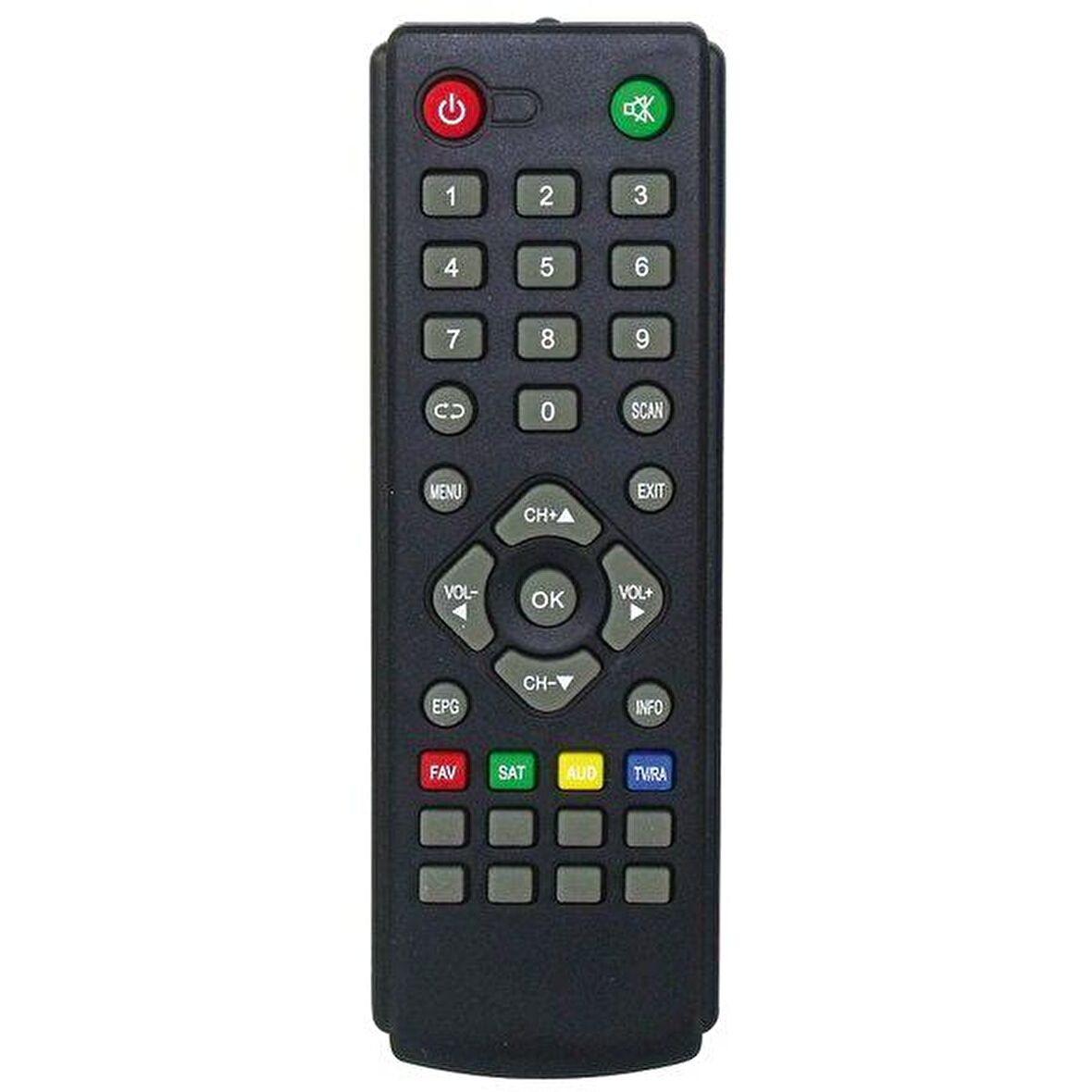 HERZ HR-1050 KASALI UYDU ALICI KUMANDA