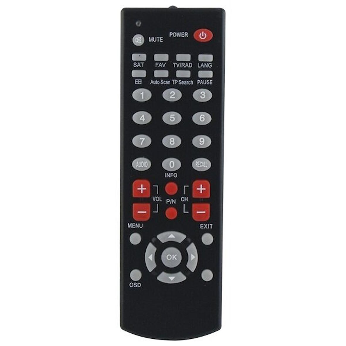 Hometech 9800 Uydu Alıcısı  Kumandası